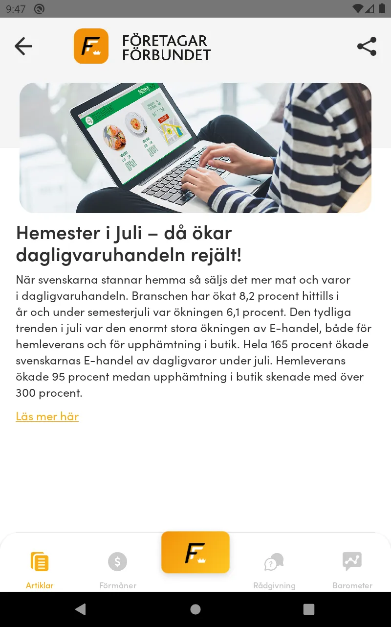 Företagarförbundet | Indus Appstore | Screenshot