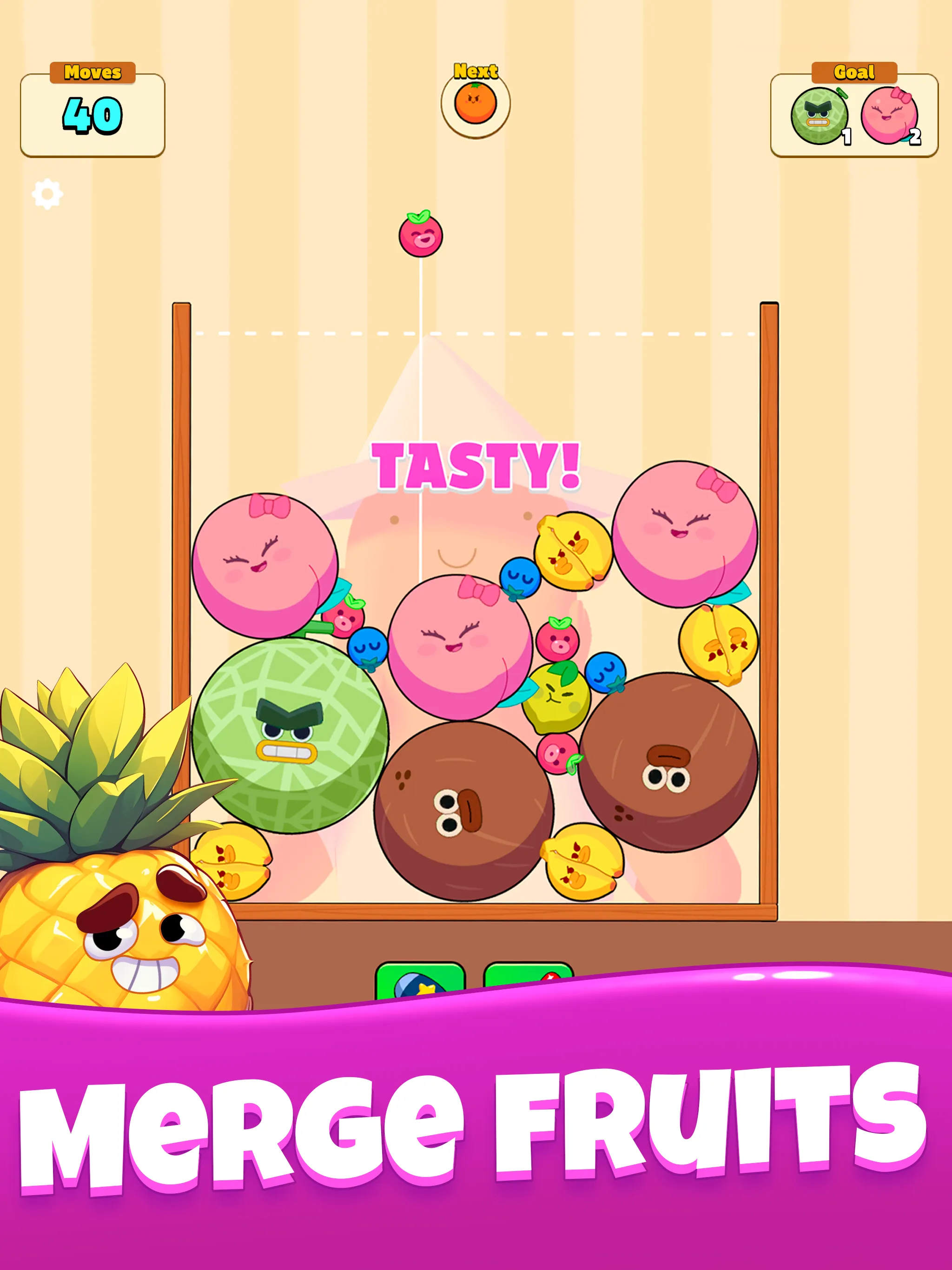 Fruit Clash - Sort & Merge | Indus Appstore | Screenshot