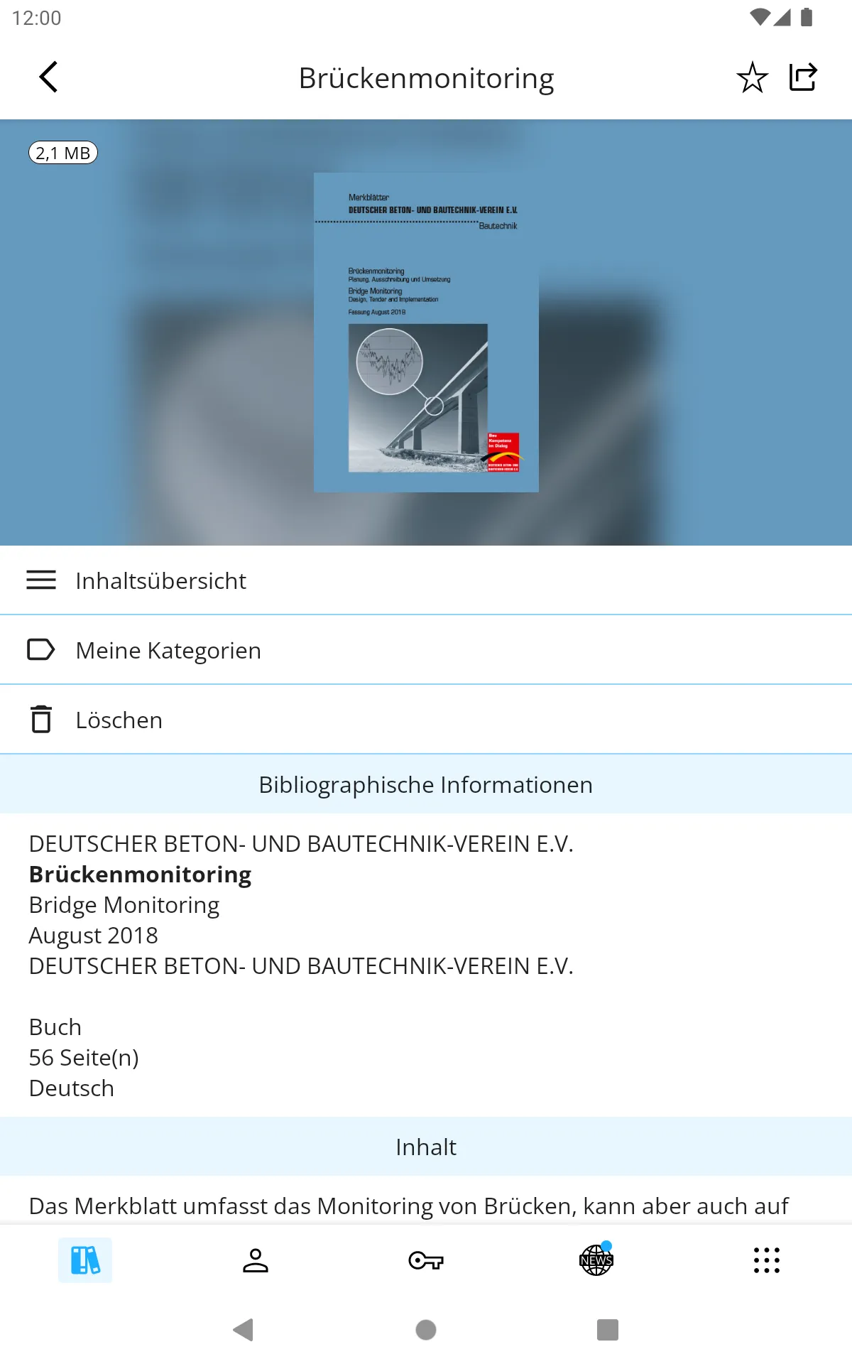 DBV-Schriften | Indus Appstore | Screenshot