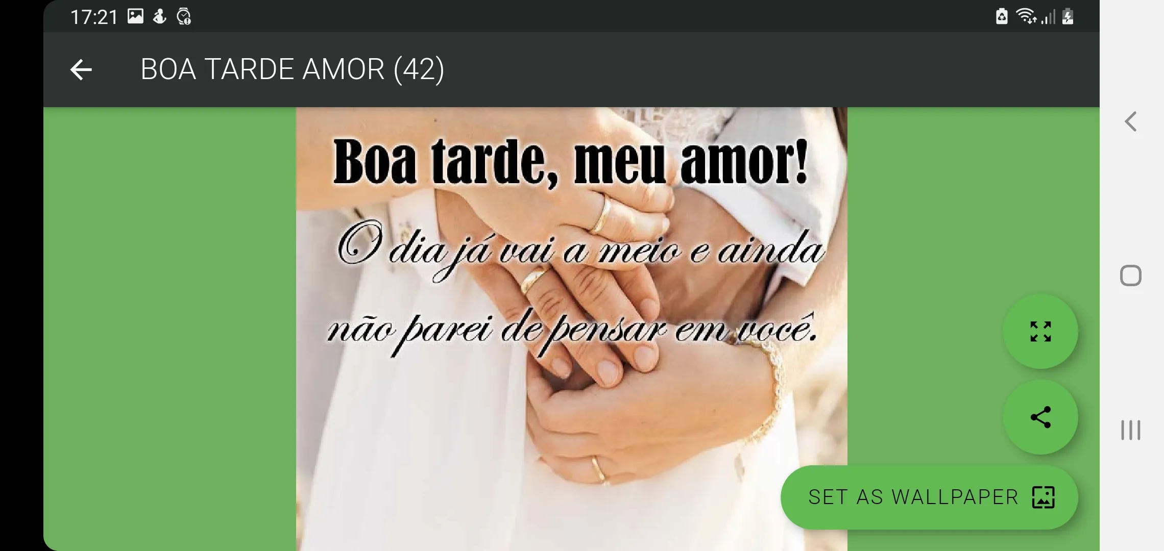 BOA TARDE PARA MEU AMOR | Indus Appstore | Screenshot