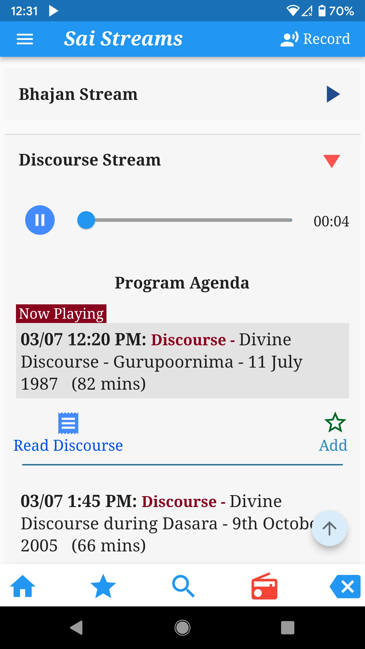 Sri Sathya Sai Speaks | Indus Appstore | Screenshot