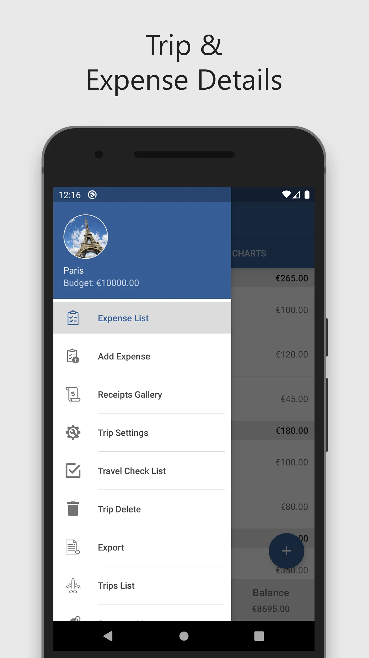 Travel Expense Manager | Indus Appstore | Screenshot