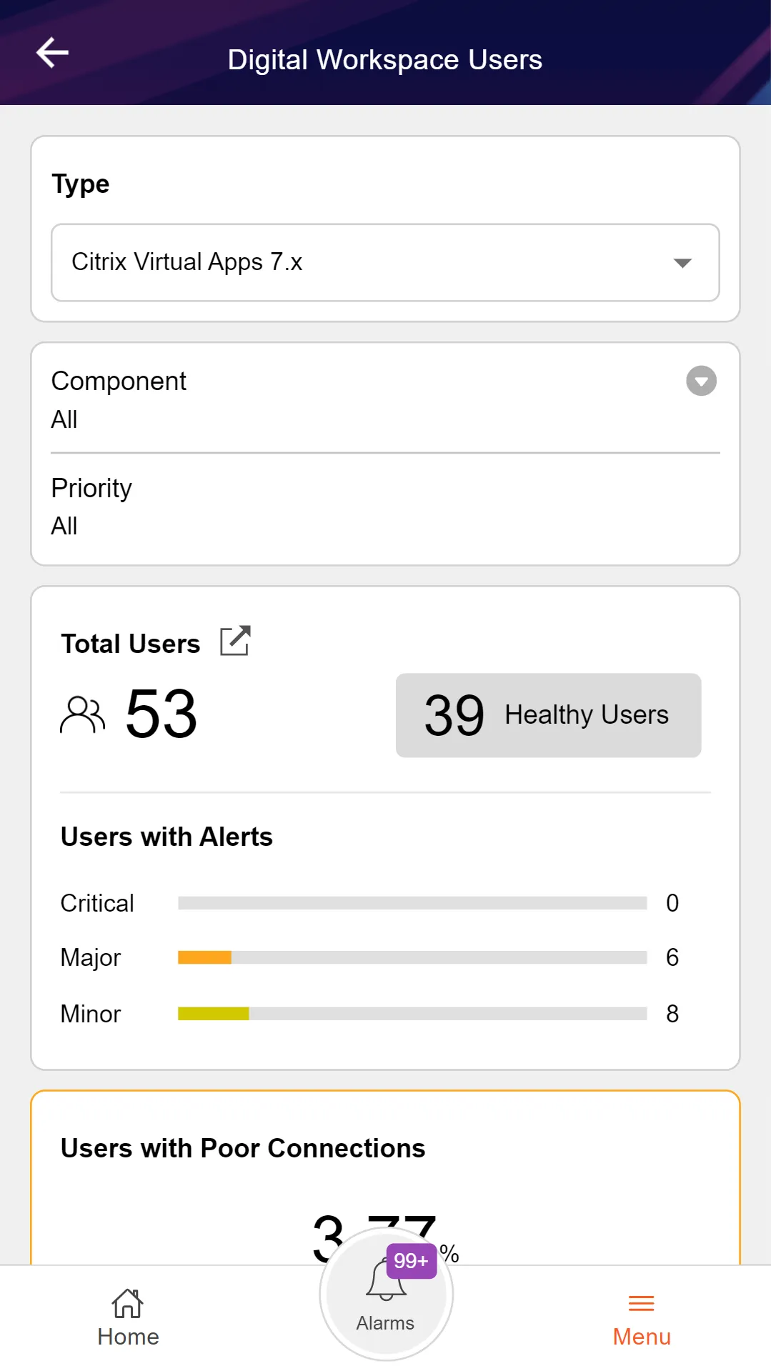 eG Monitor | Indus Appstore | Screenshot