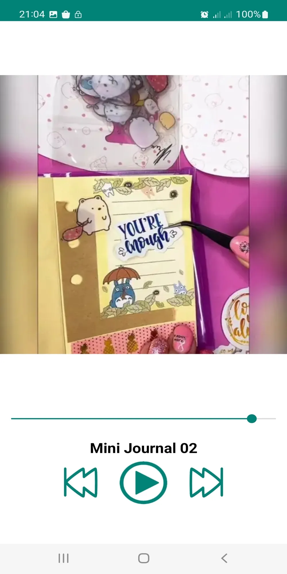 DIY Mini Journals Tutorial | Indus Appstore | Screenshot