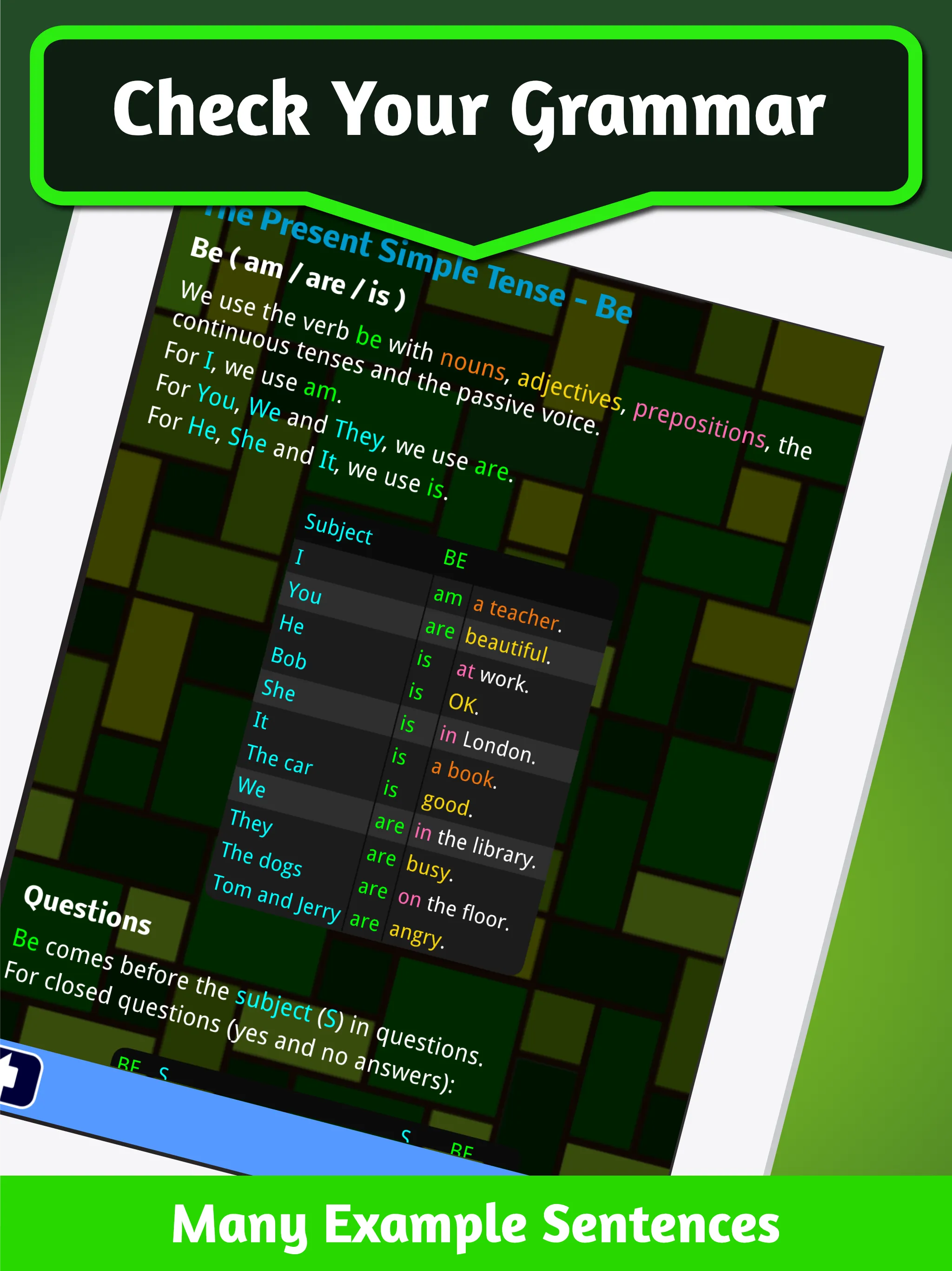 English Grammar Smash Games | Indus Appstore | Screenshot