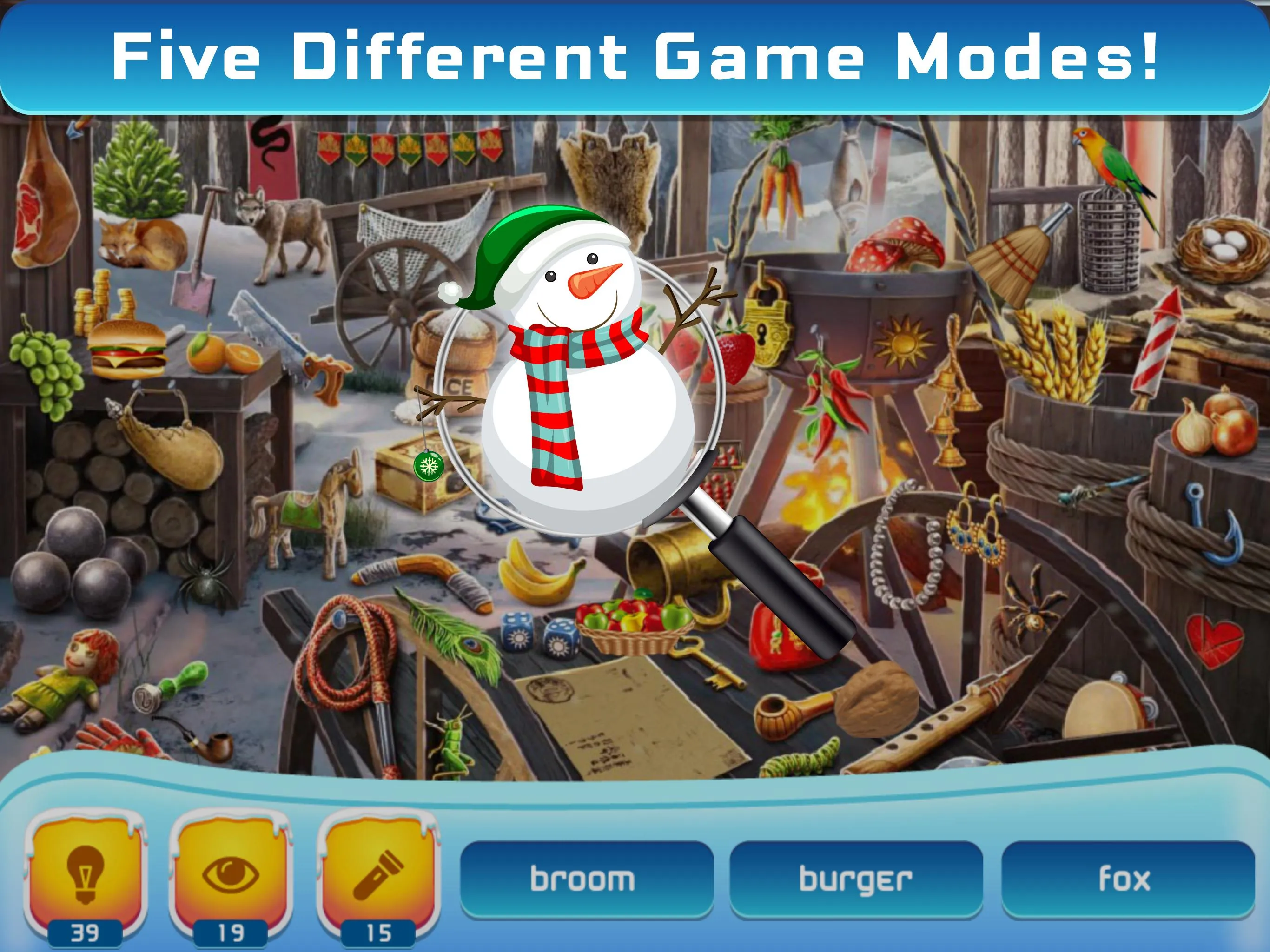 Winter Hidden Objects | Indus Appstore | Screenshot