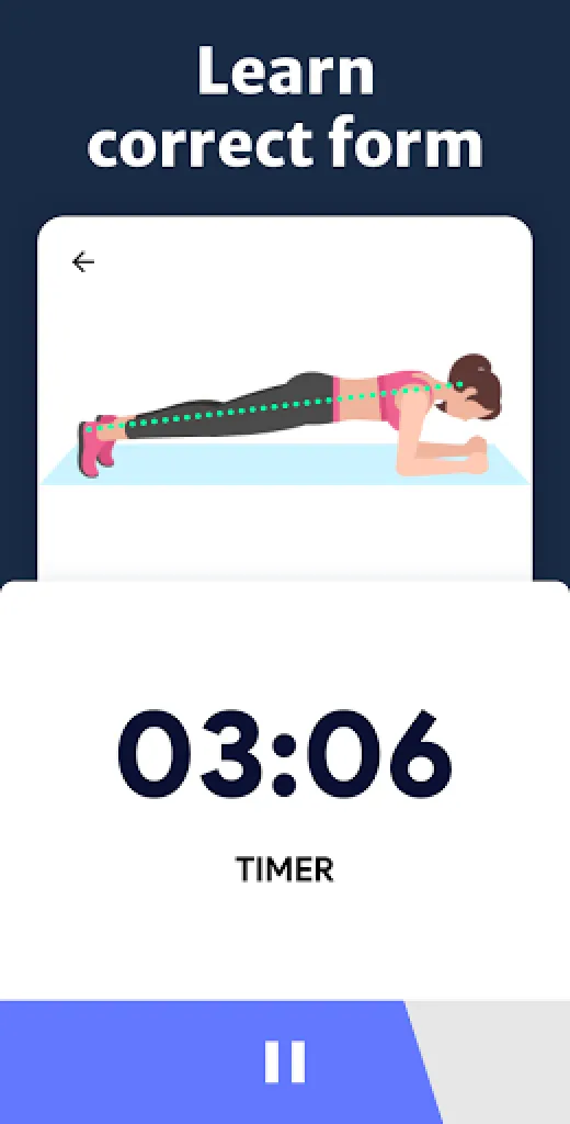 Plank Challenge: Core Workout | Indus Appstore | Screenshot