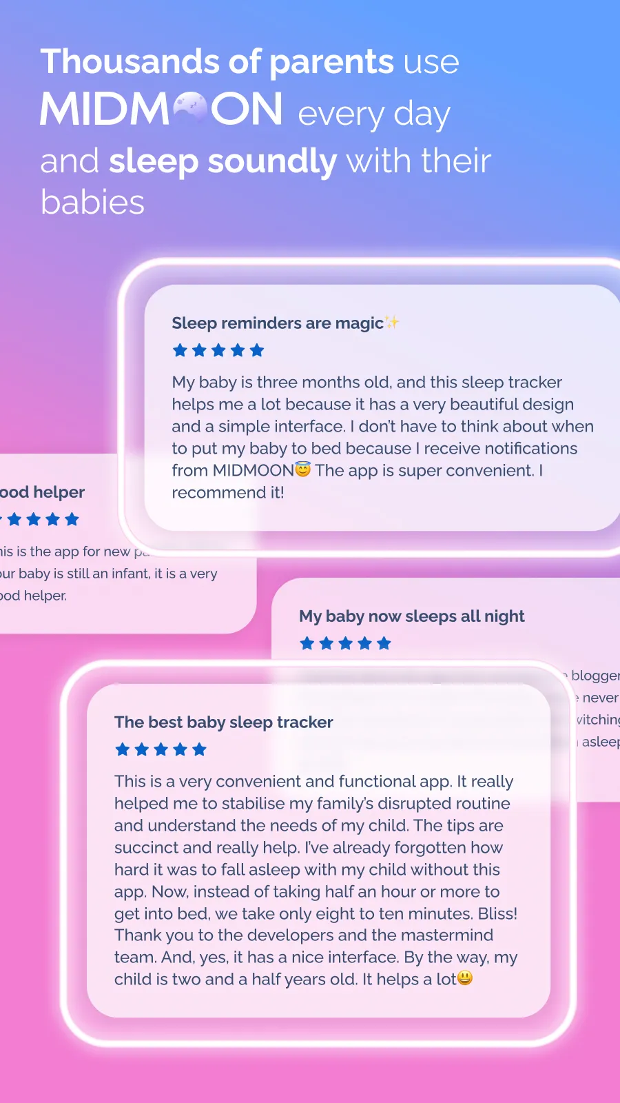Baby Sleep Tracker - Midmoon | Indus Appstore | Screenshot