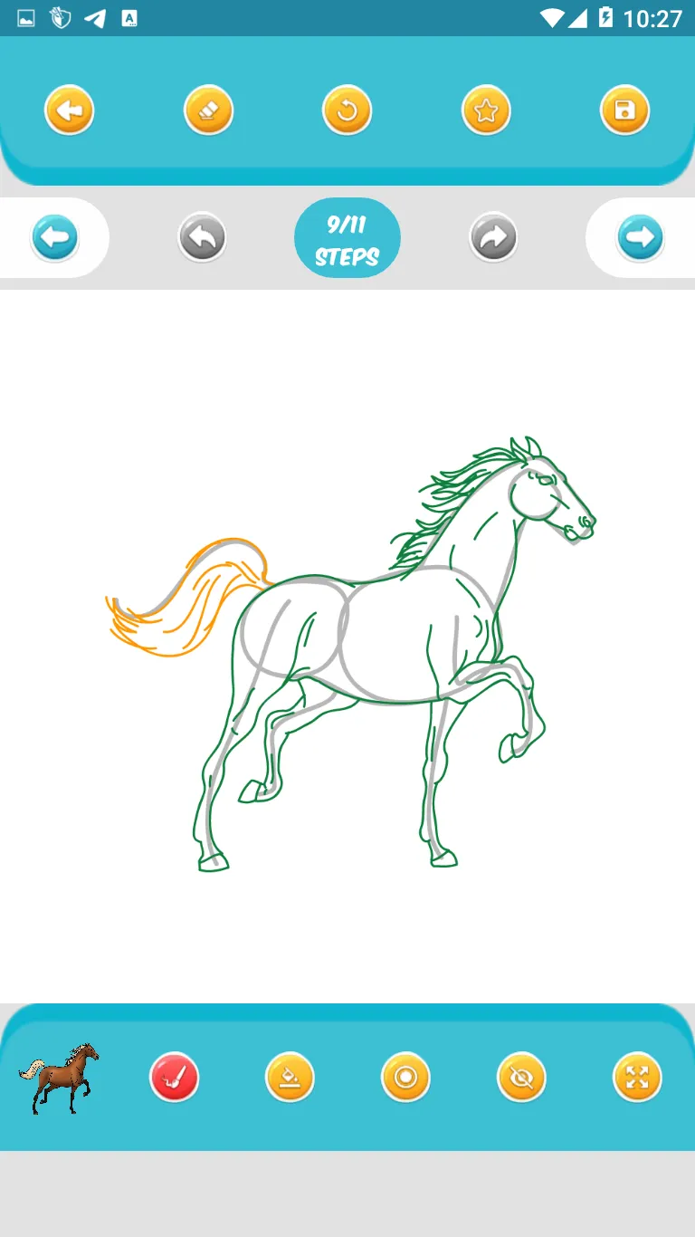 How to Draw Horses Easy lesson | Indus Appstore | Screenshot