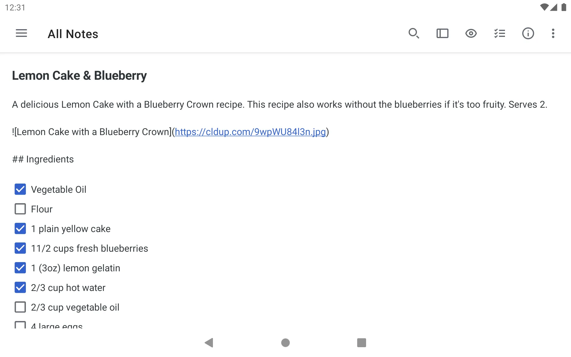 Simplenote | Indus Appstore | Screenshot