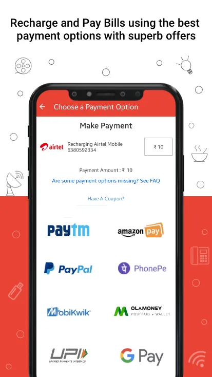 Recharge Plans, DTH, Cashback | Indus Appstore | Screenshot