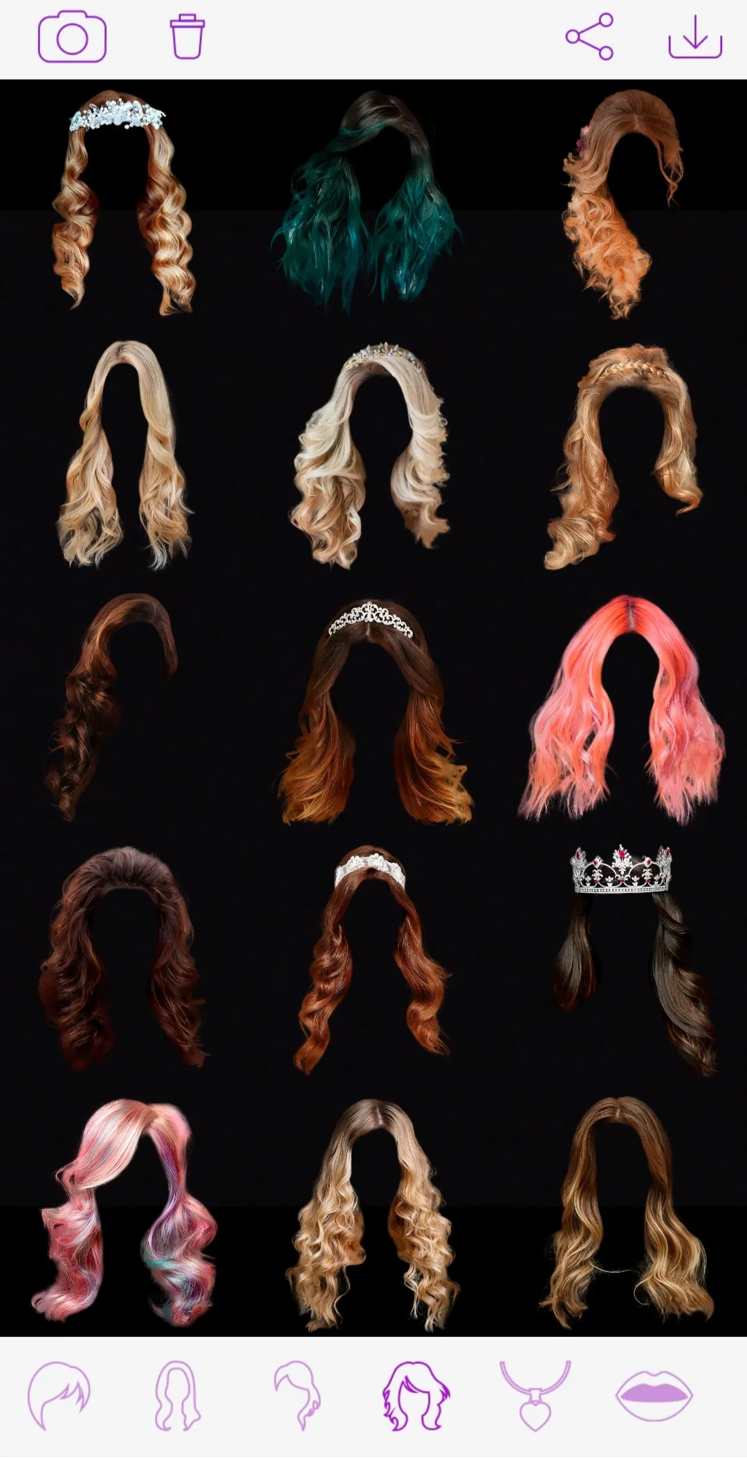 Virtual Hair Style Changer | Indus Appstore | Screenshot