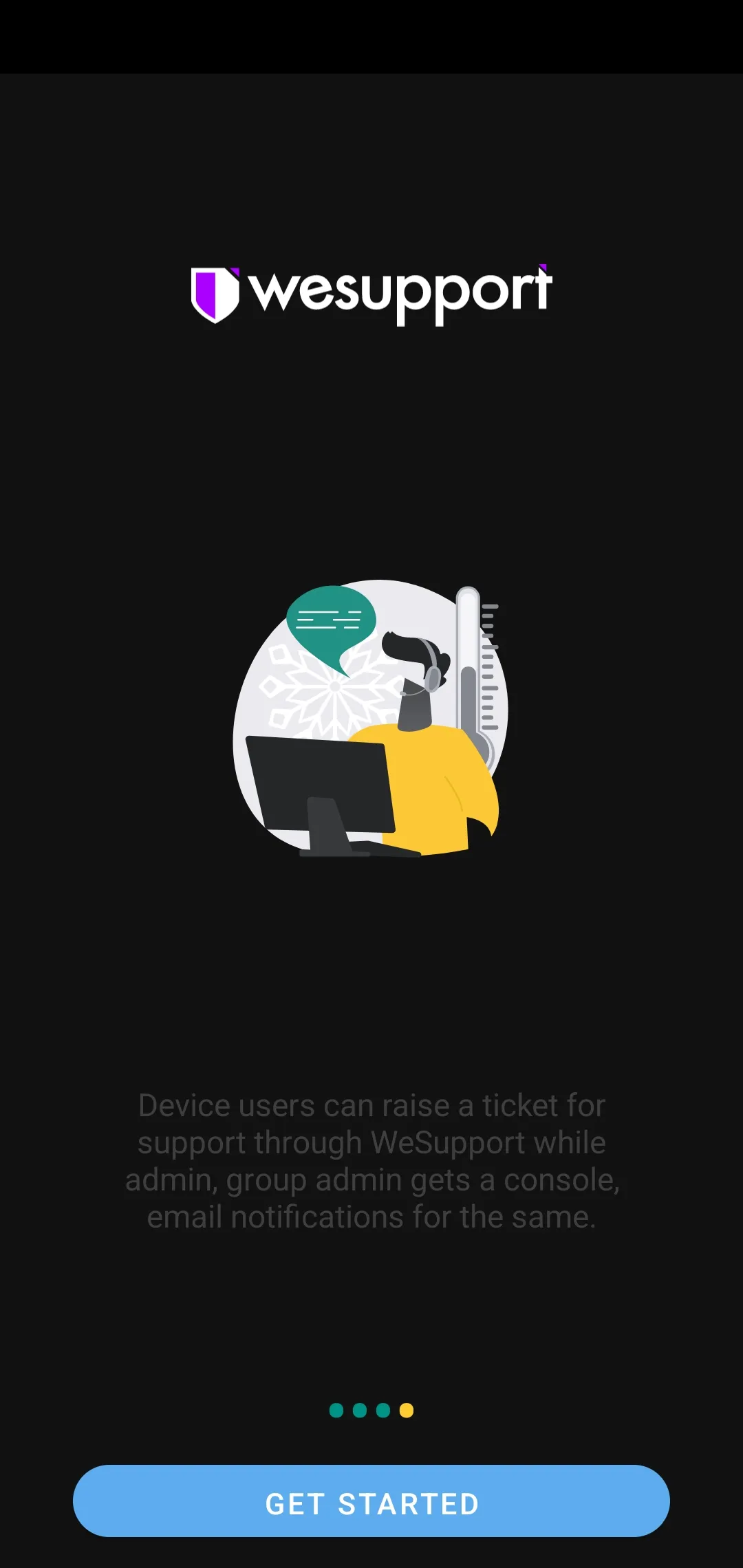 WeSupport | Indus Appstore | Screenshot