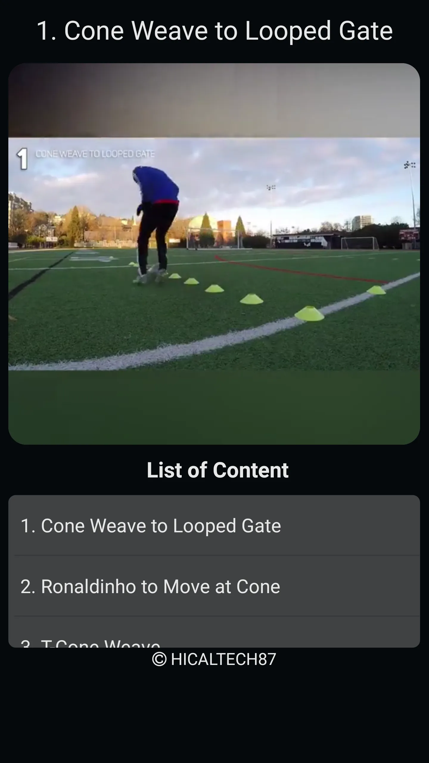 Individual Football Drills | Indus Appstore | Screenshot