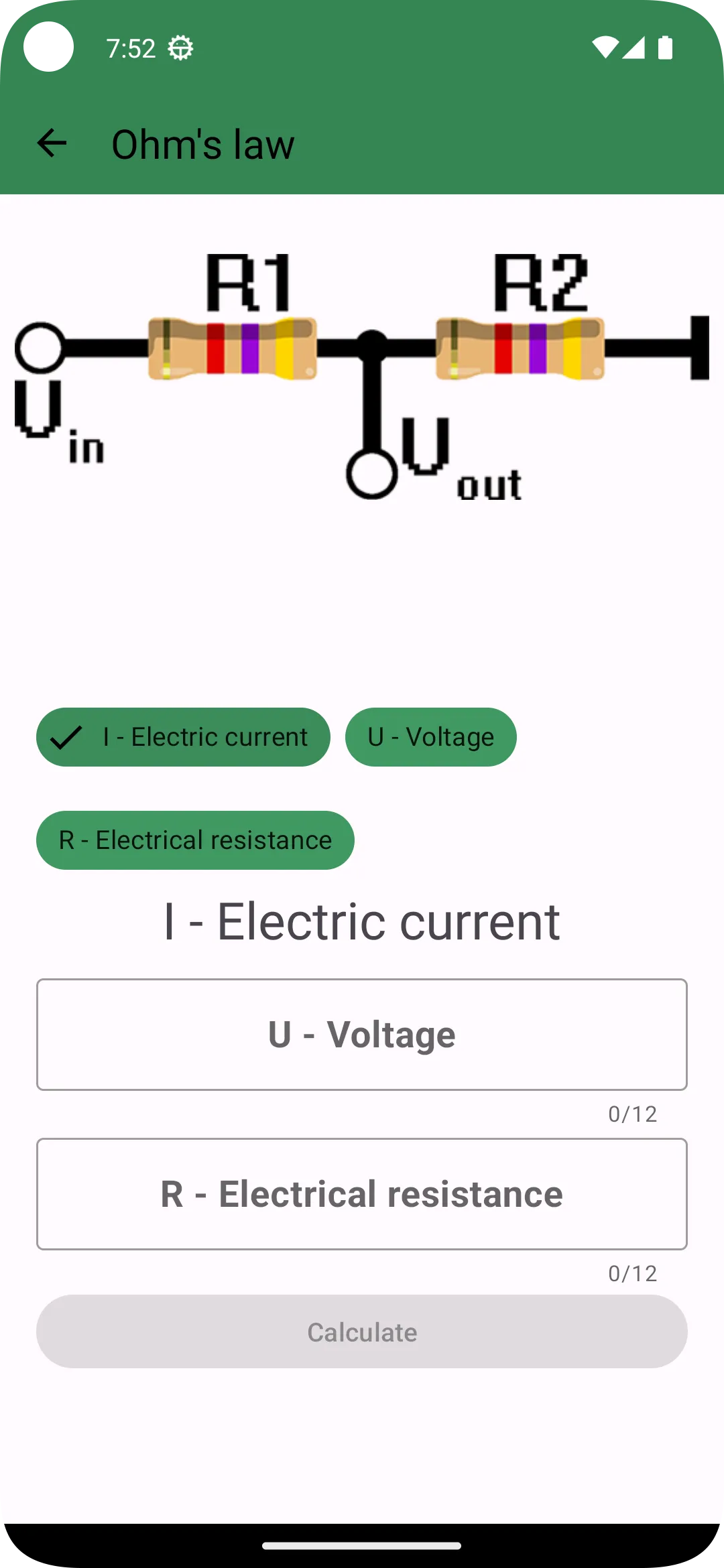 Voltage Divider | Indus Appstore | Screenshot