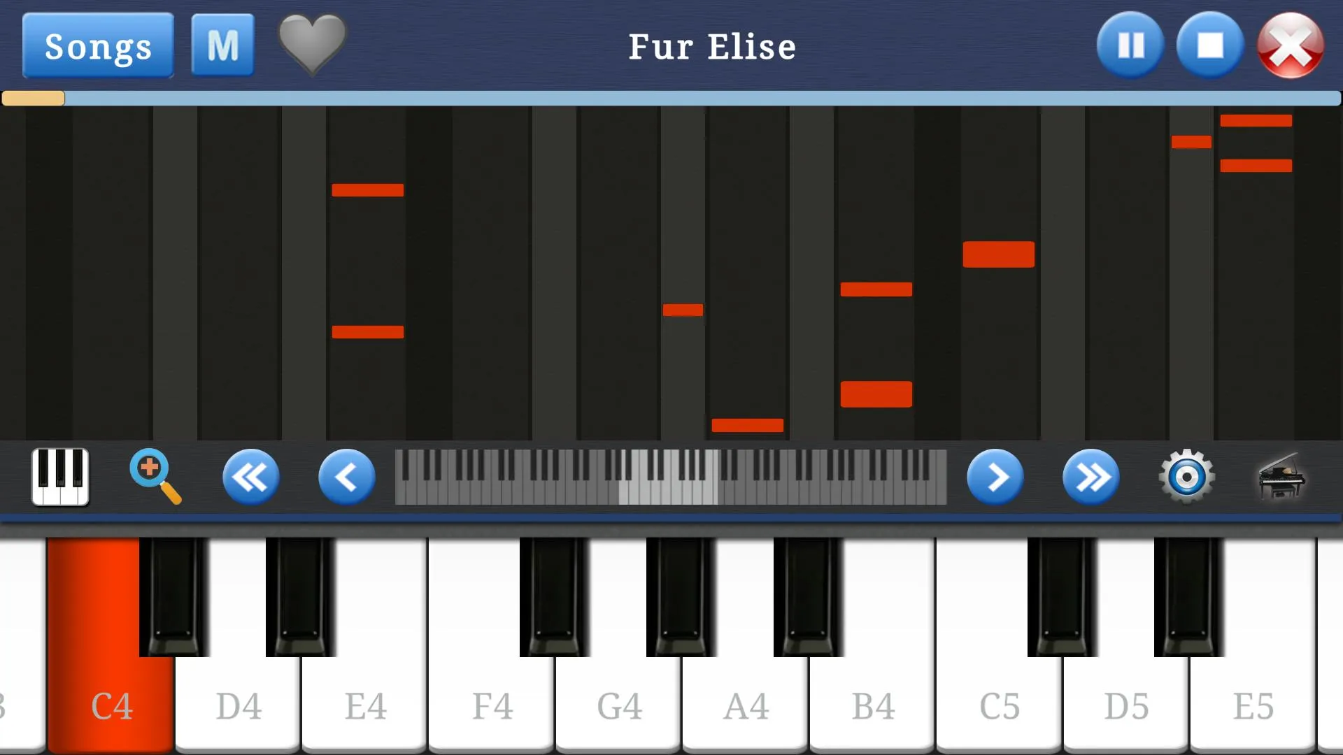 Piano Music & Songs | Indus Appstore | Screenshot
