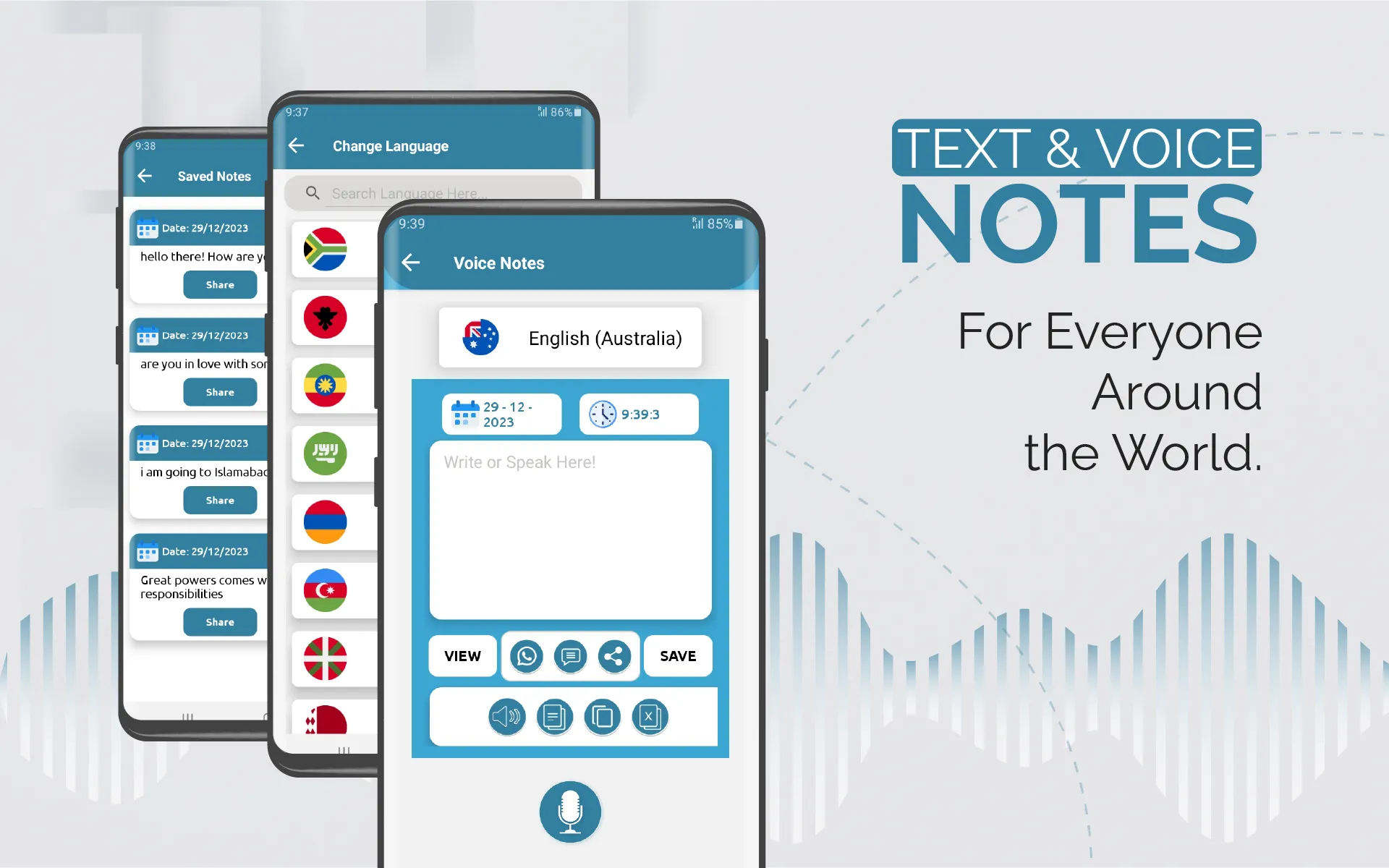 Voice Notepad - Speech to Text | Indus Appstore | Screenshot