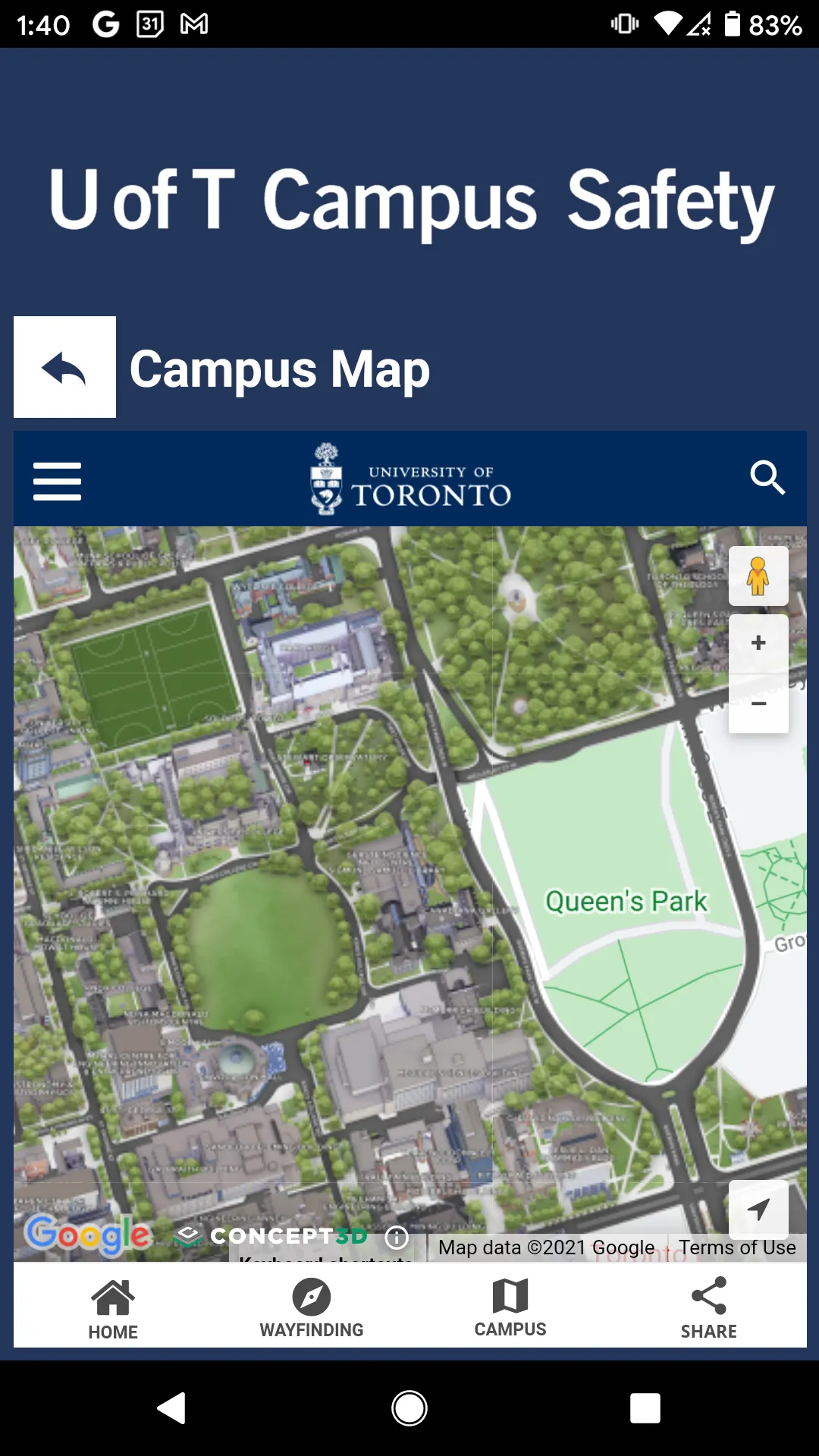 U of T Campus Safety | Indus Appstore | Screenshot