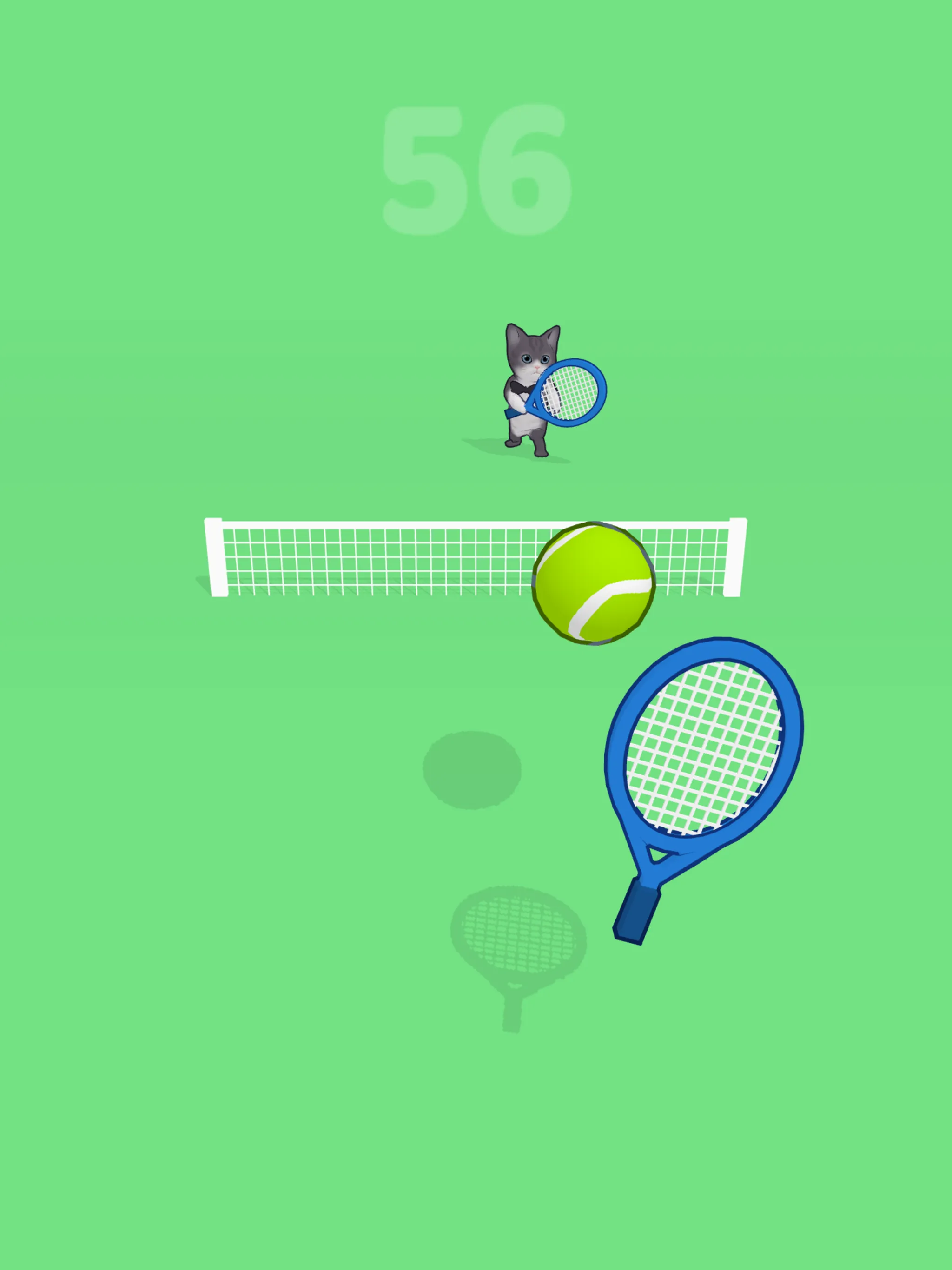 Tennis Cat 3D | Indus Appstore | Screenshot