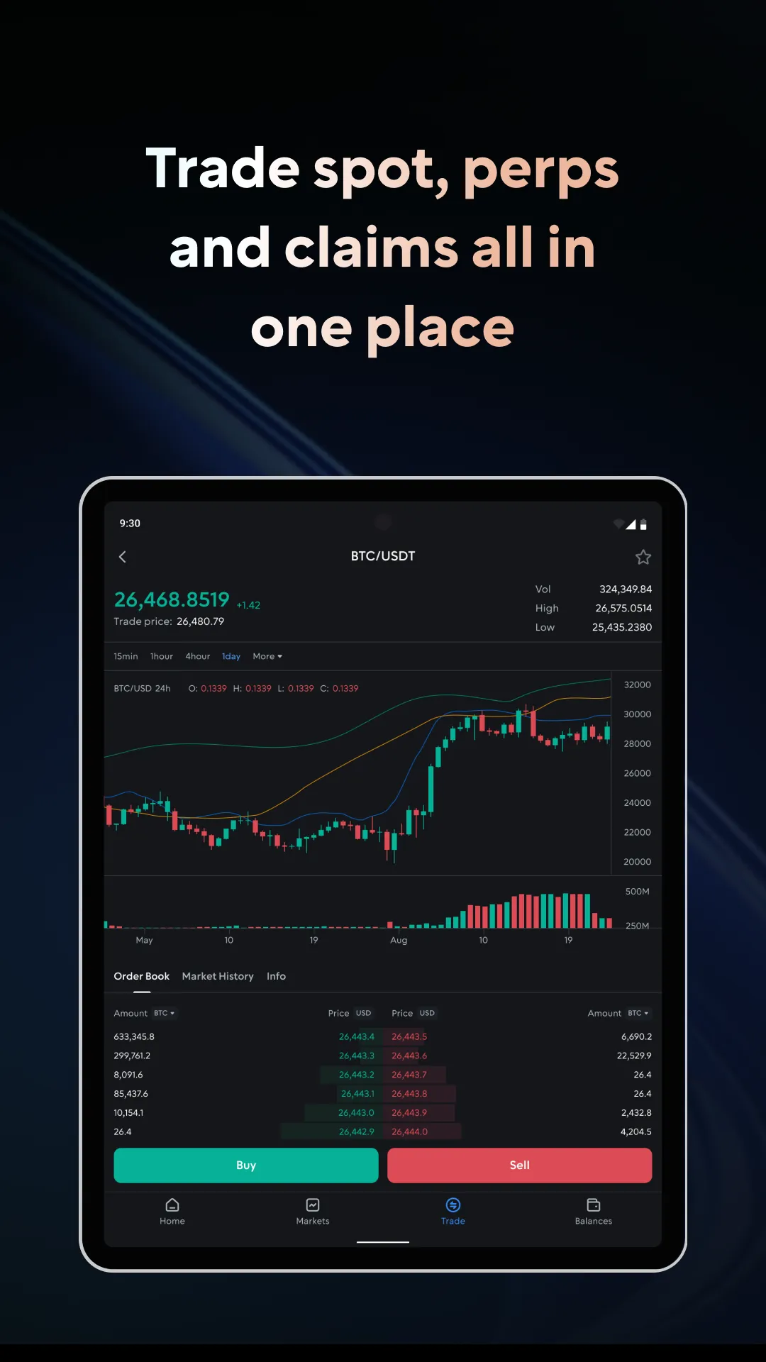 OPNX: Trade Crypto & Claims | Indus Appstore | Screenshot