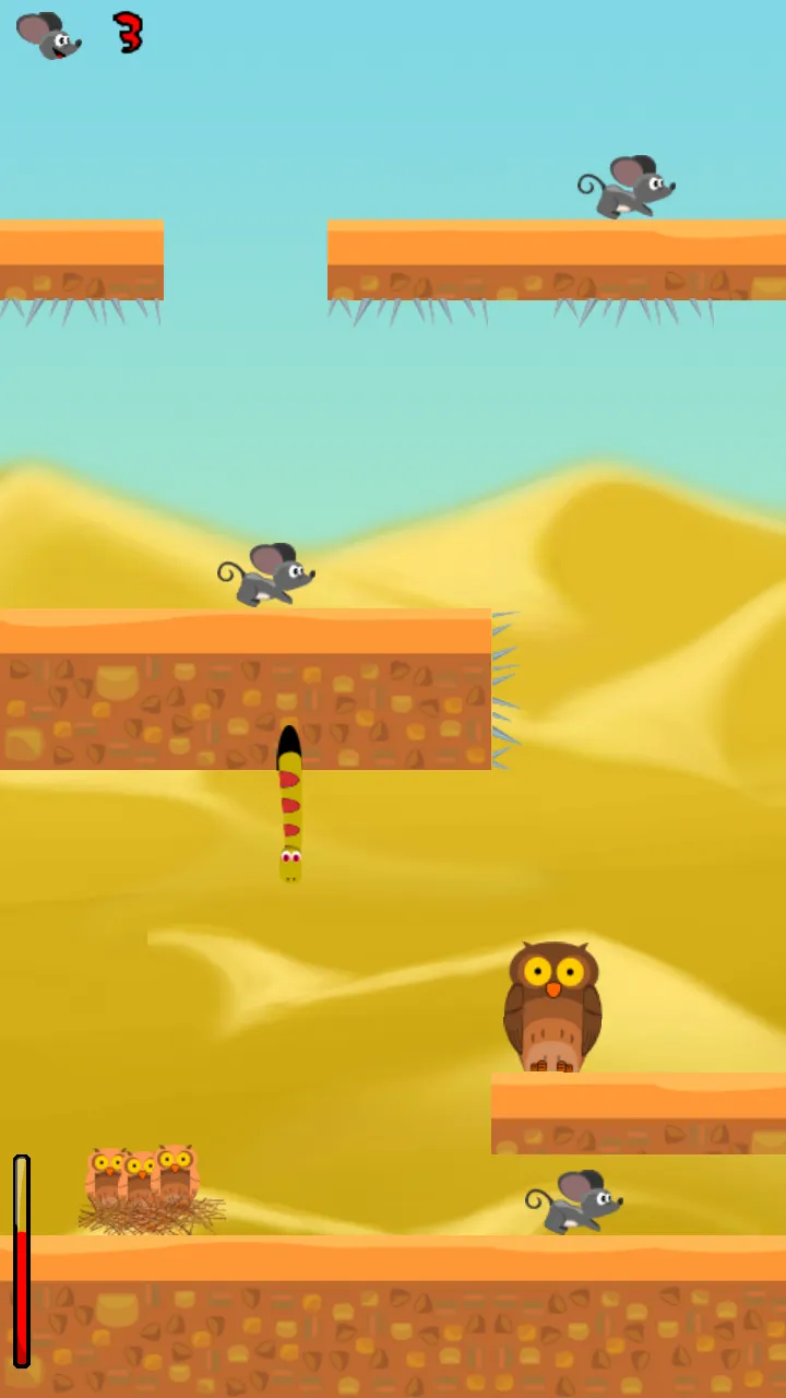 Feed'em-A flappy owl fun game! | Indus Appstore | Screenshot