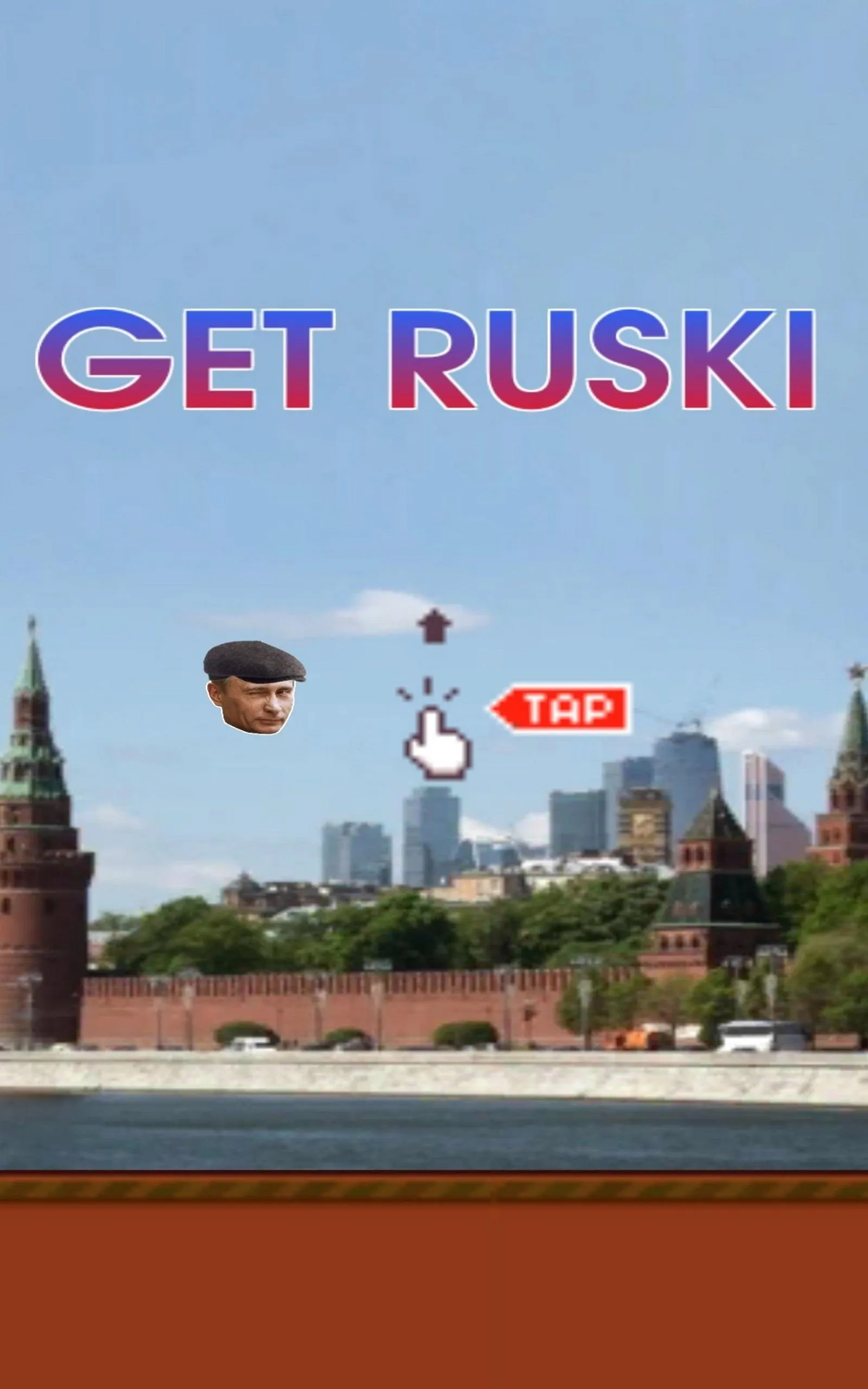 Flappy Putin - Hardbass Gopnik | Indus Appstore | Screenshot