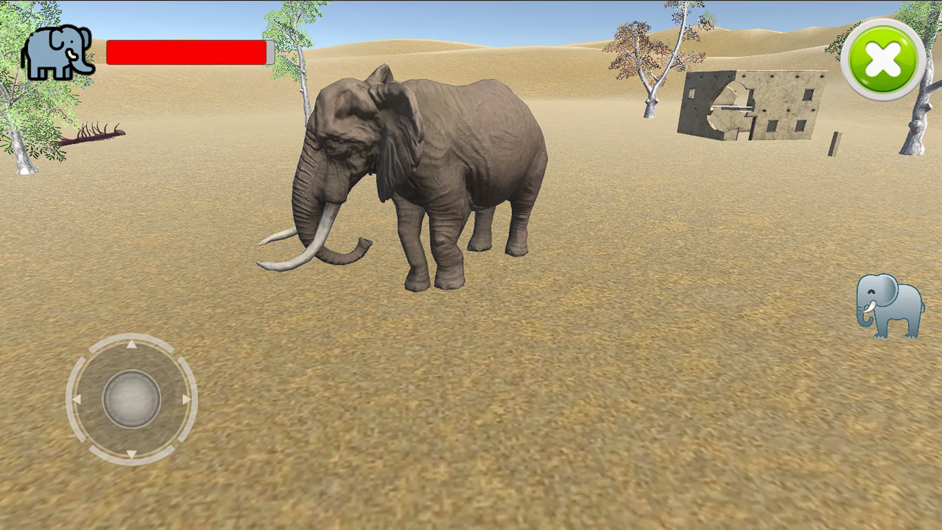 Elephant simulator | Indus Appstore | Screenshot
