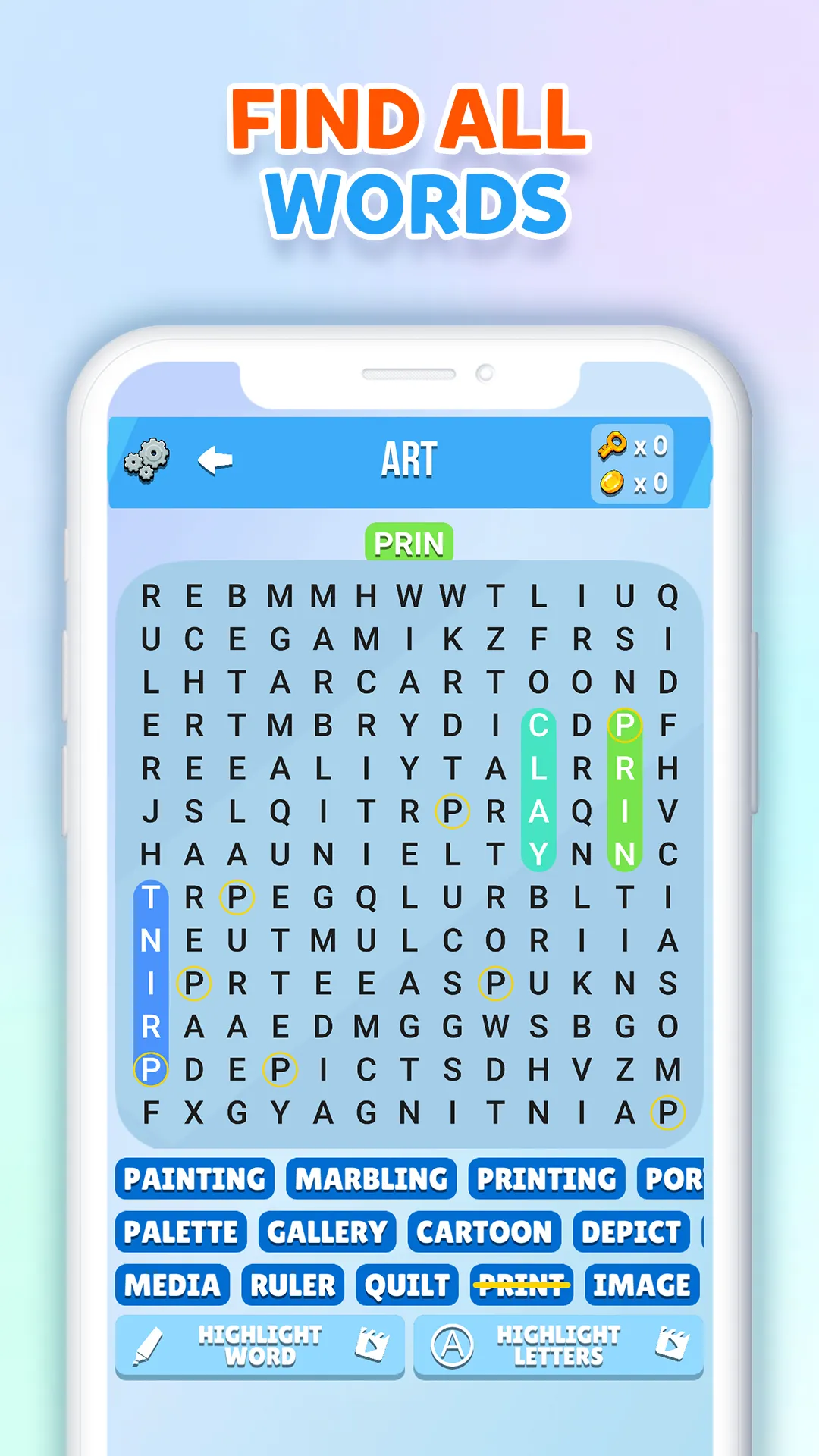 Find the word | Indus Appstore | Screenshot