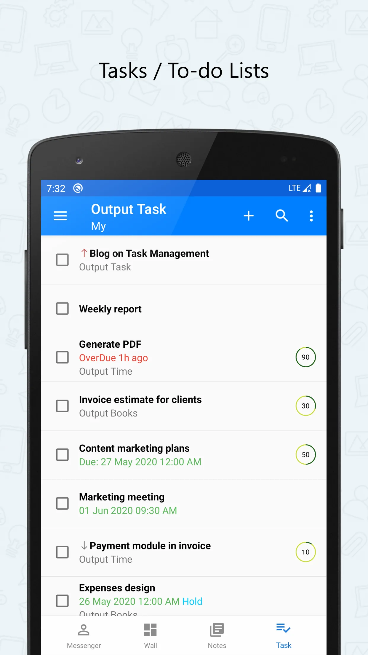 Output Messenger | Indus Appstore | Screenshot