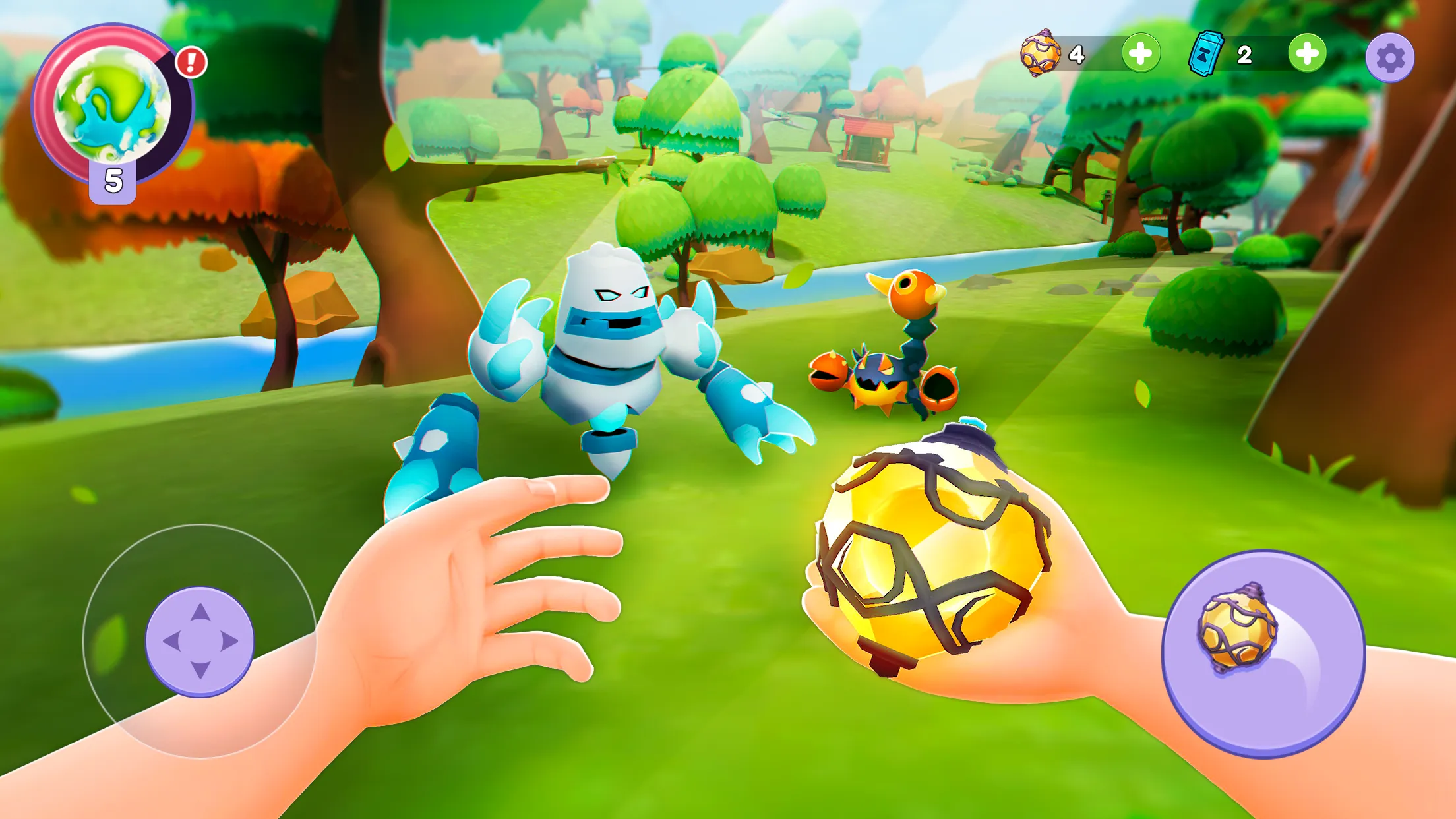 Monster World: Palmon and care | Indus Appstore | Screenshot