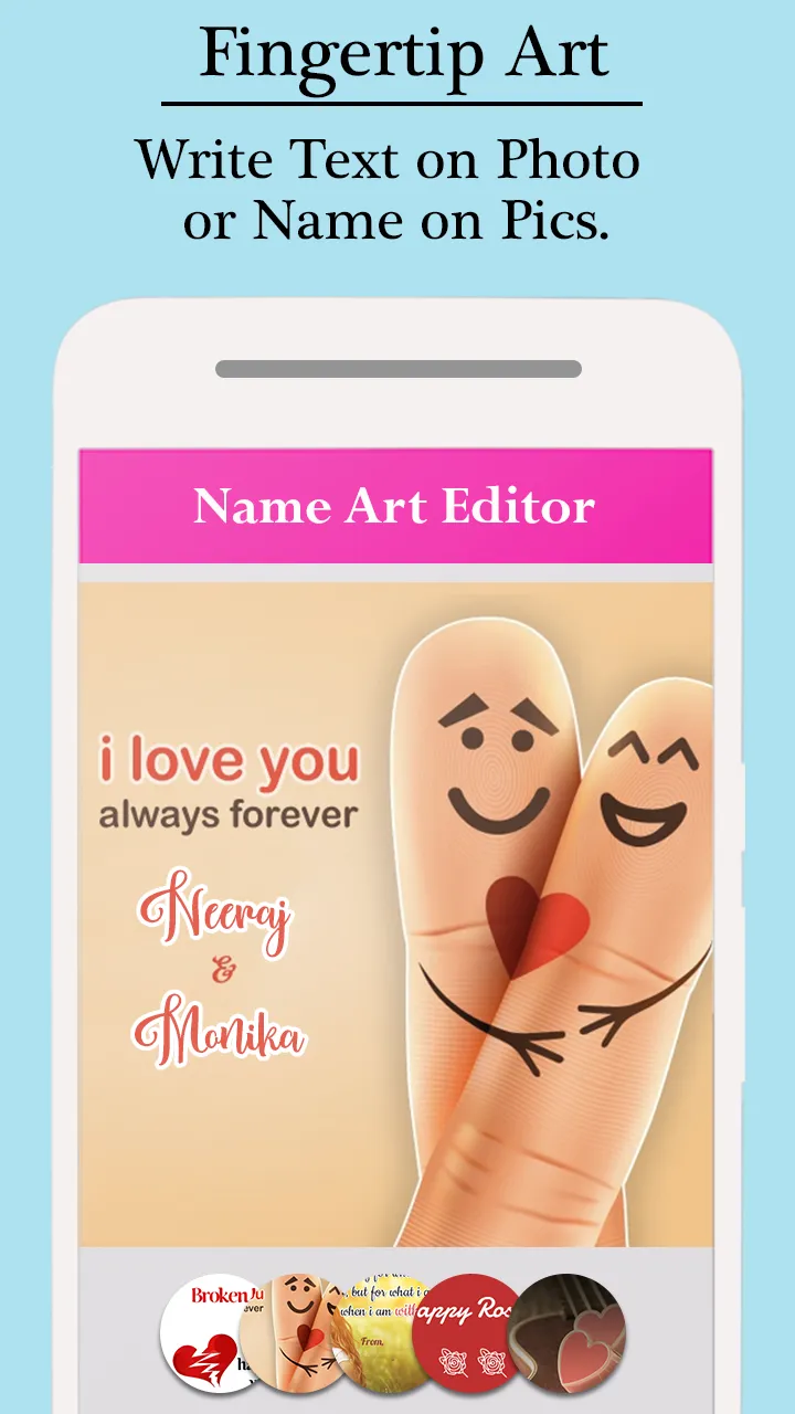 Name Art: Grid, GIF &  Collage | Indus Appstore | Screenshot