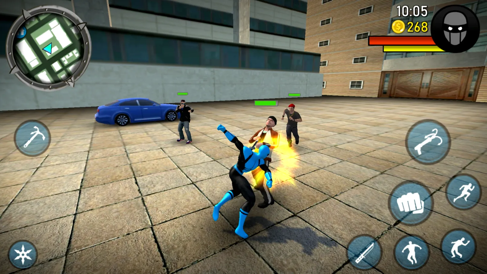 Blue Ninja : Superhero Game | Indus Appstore | Screenshot