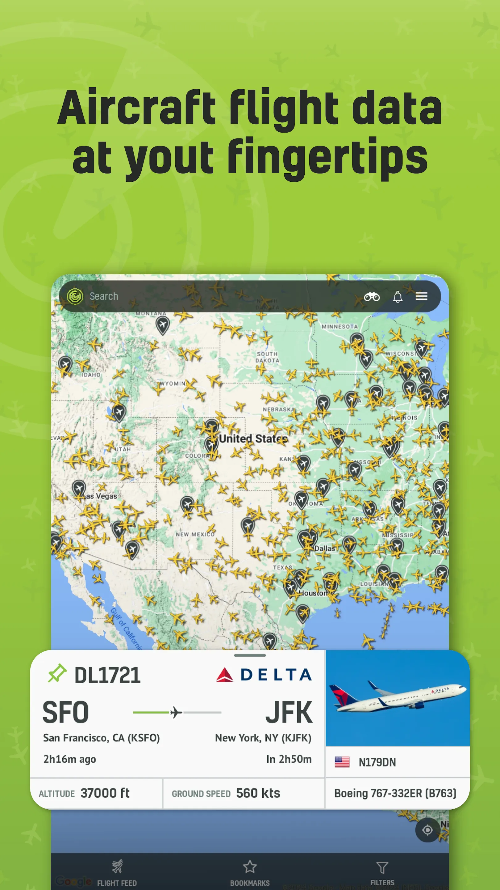 AirNav Radar · Flight Tracker | Indus Appstore | Screenshot