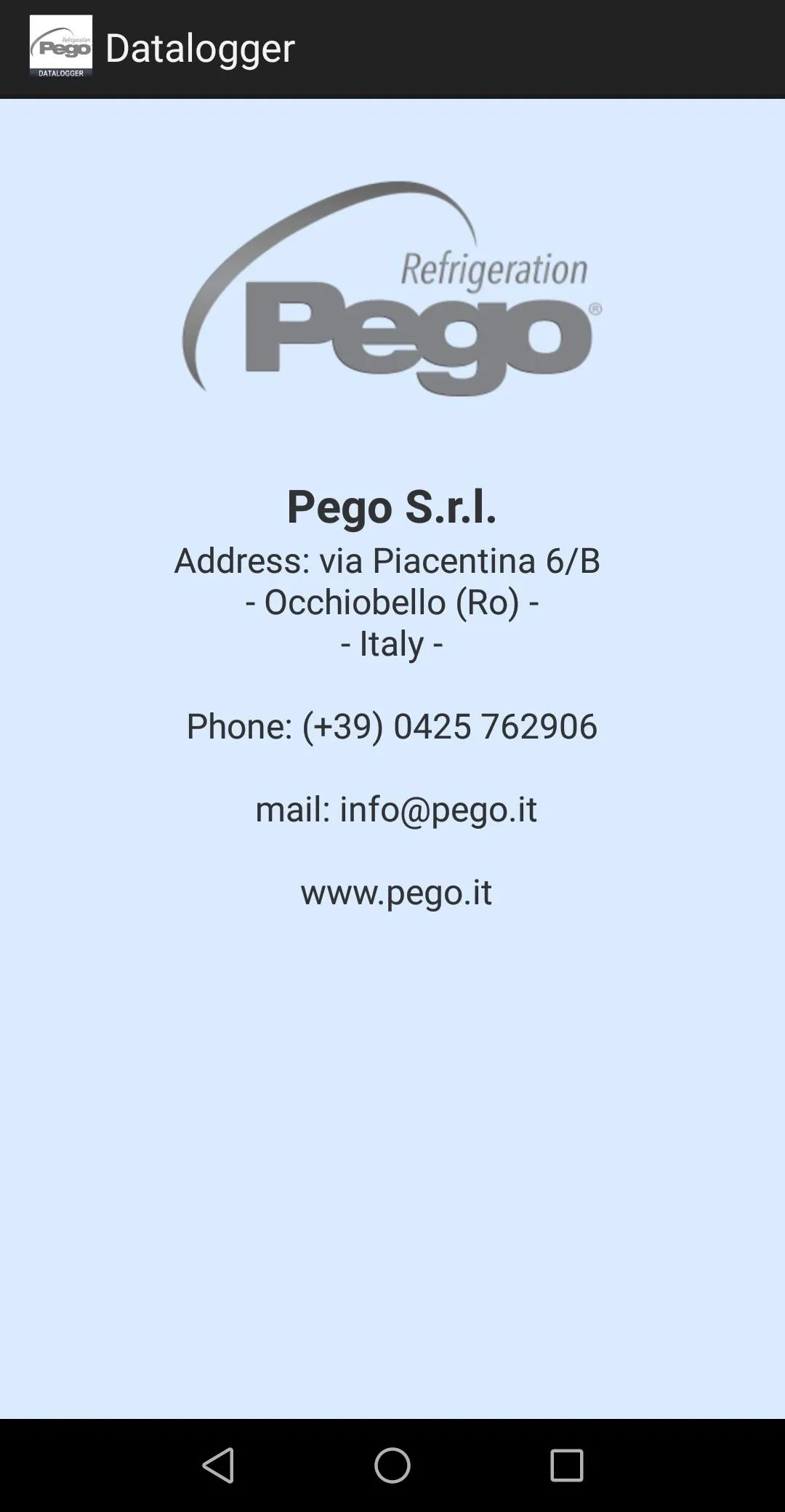 Pego Datalogger | Indus Appstore | Screenshot