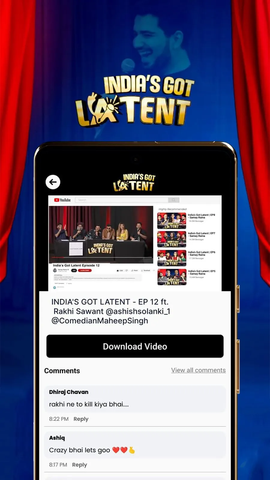 India's Got Latent | Indus Appstore | Screenshot