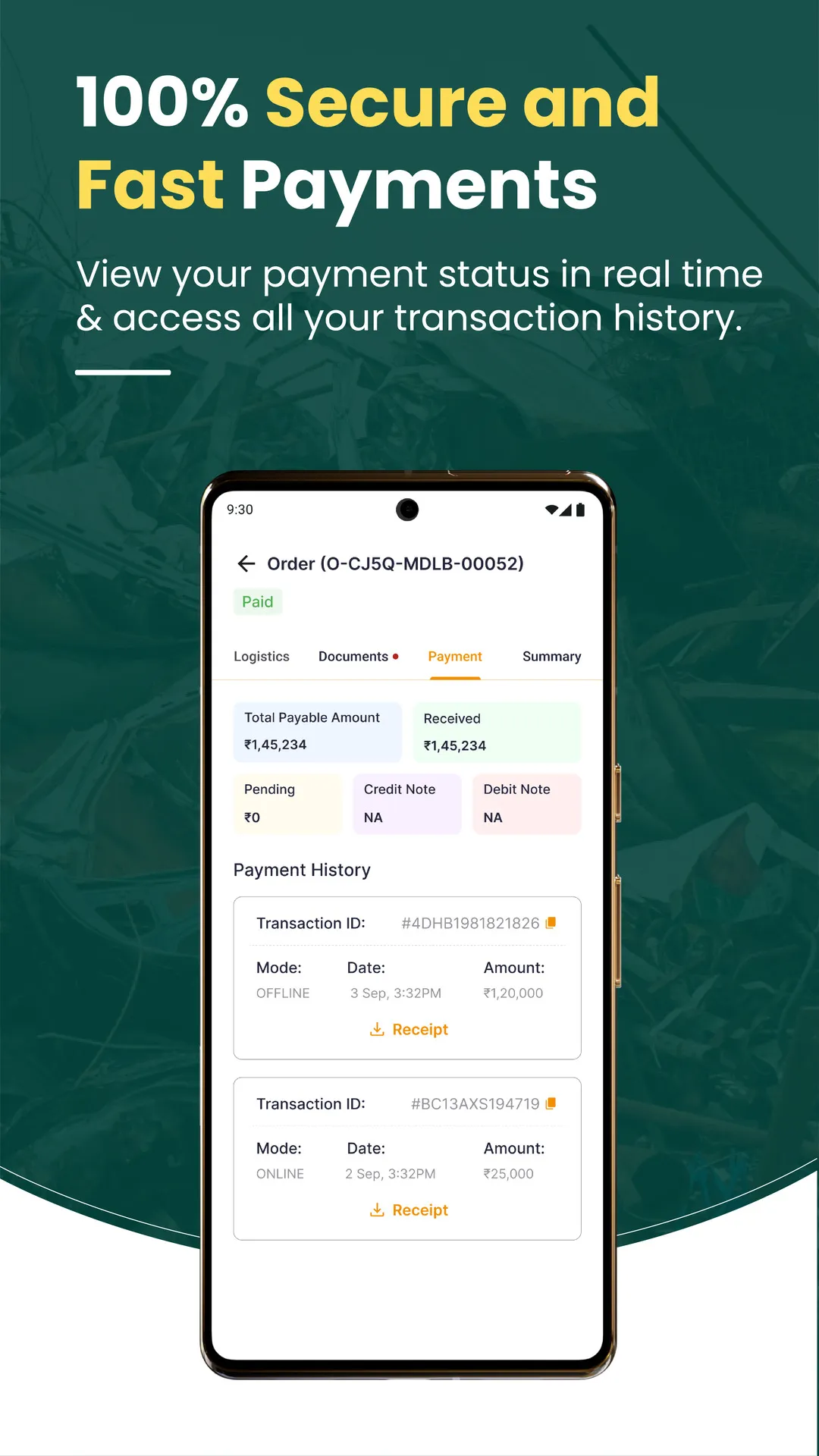 MetalMandi - Sell Scrap Online | Indus Appstore | Screenshot