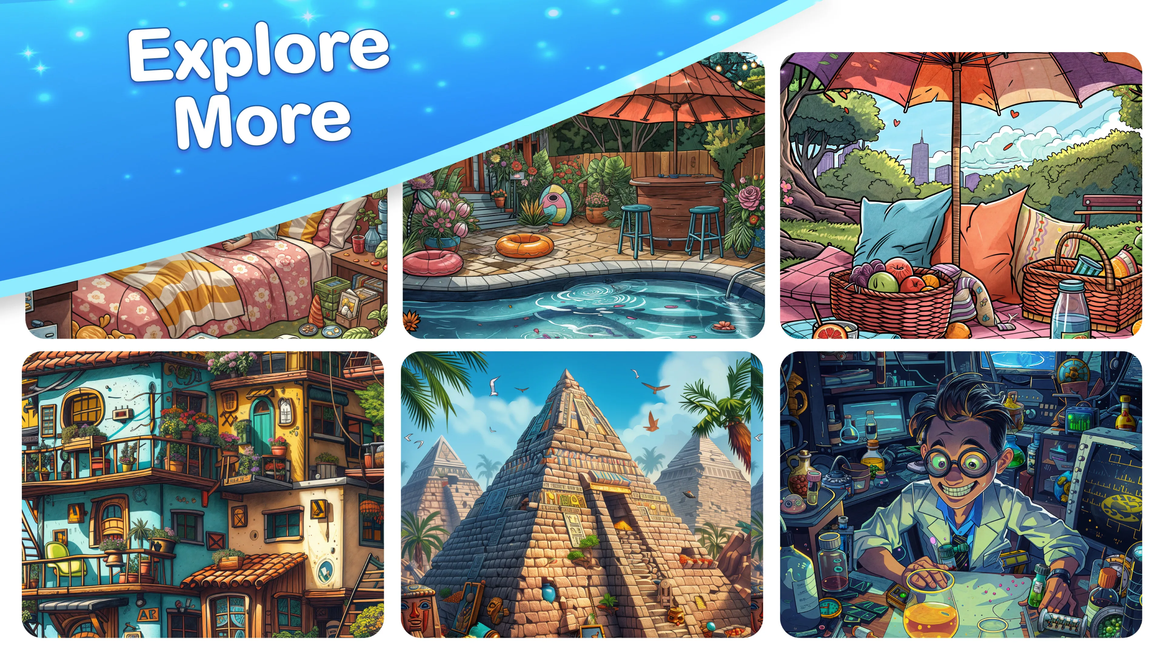 Find Hidden Objects - Spot It! | Indus Appstore | Screenshot