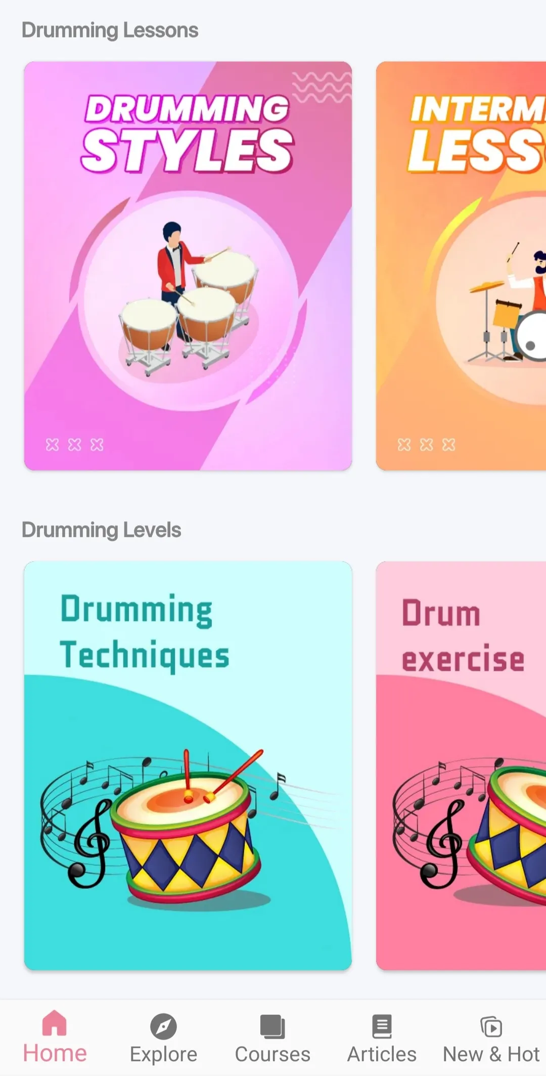 Learn Drums App - Drumming Pro | Indus Appstore | Screenshot