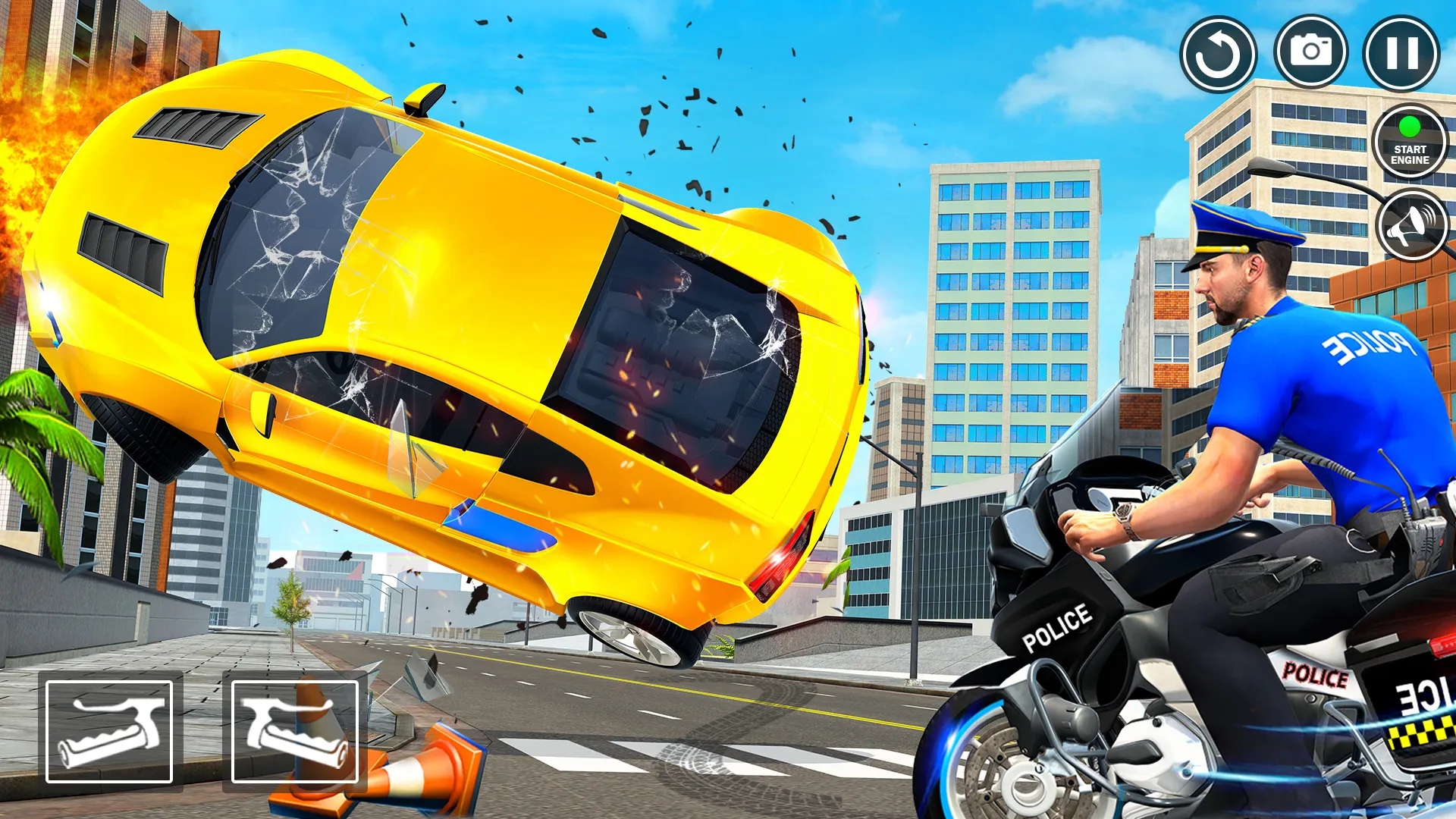 Indian Bike Crime Chase Games | Indus Appstore | Screenshot