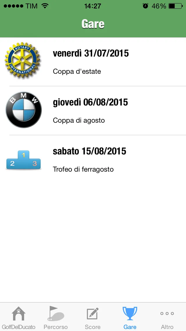 GolfDelDucato | Indus Appstore | Screenshot