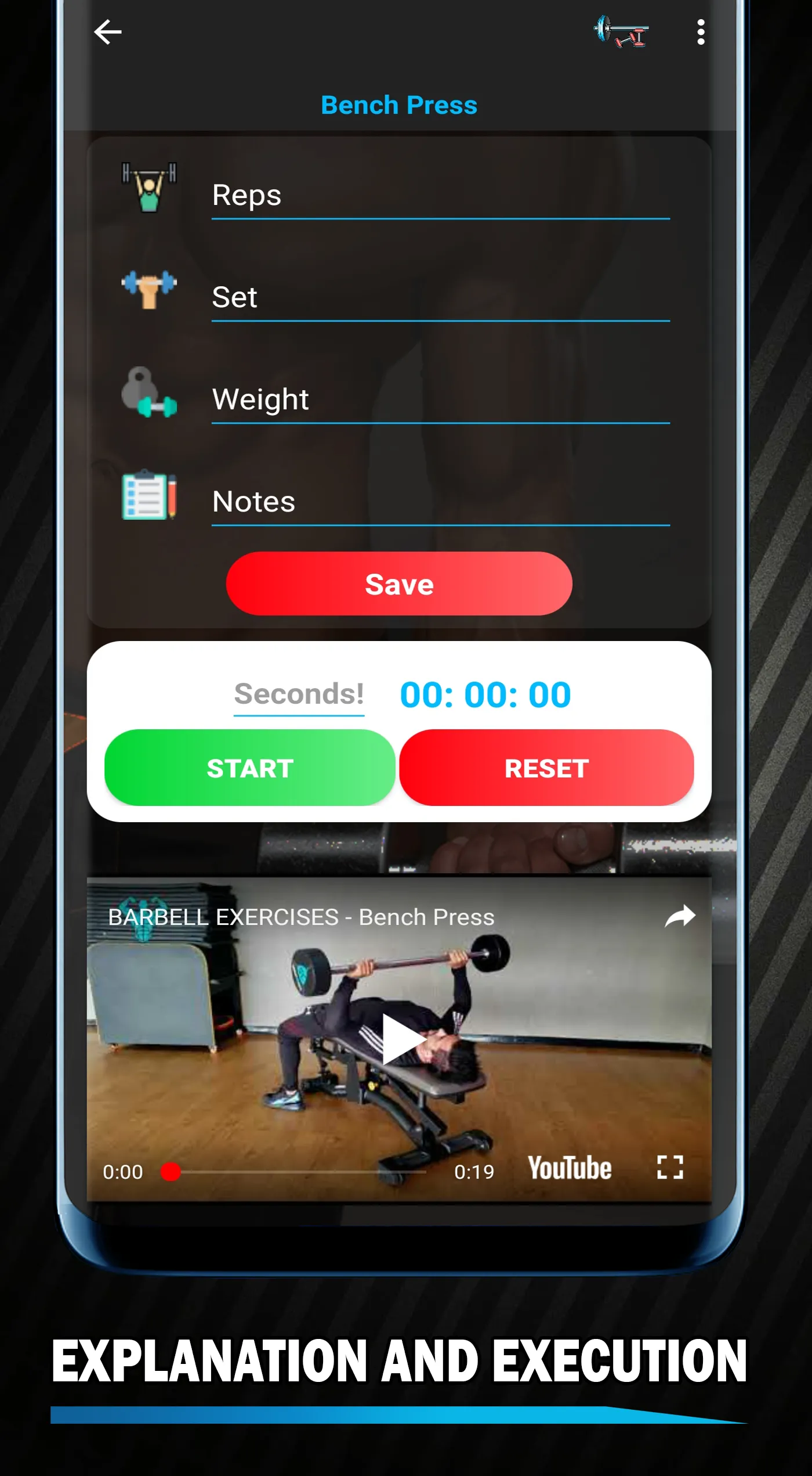 Dumbbell Workout & barbell Wor | Indus Appstore | Screenshot