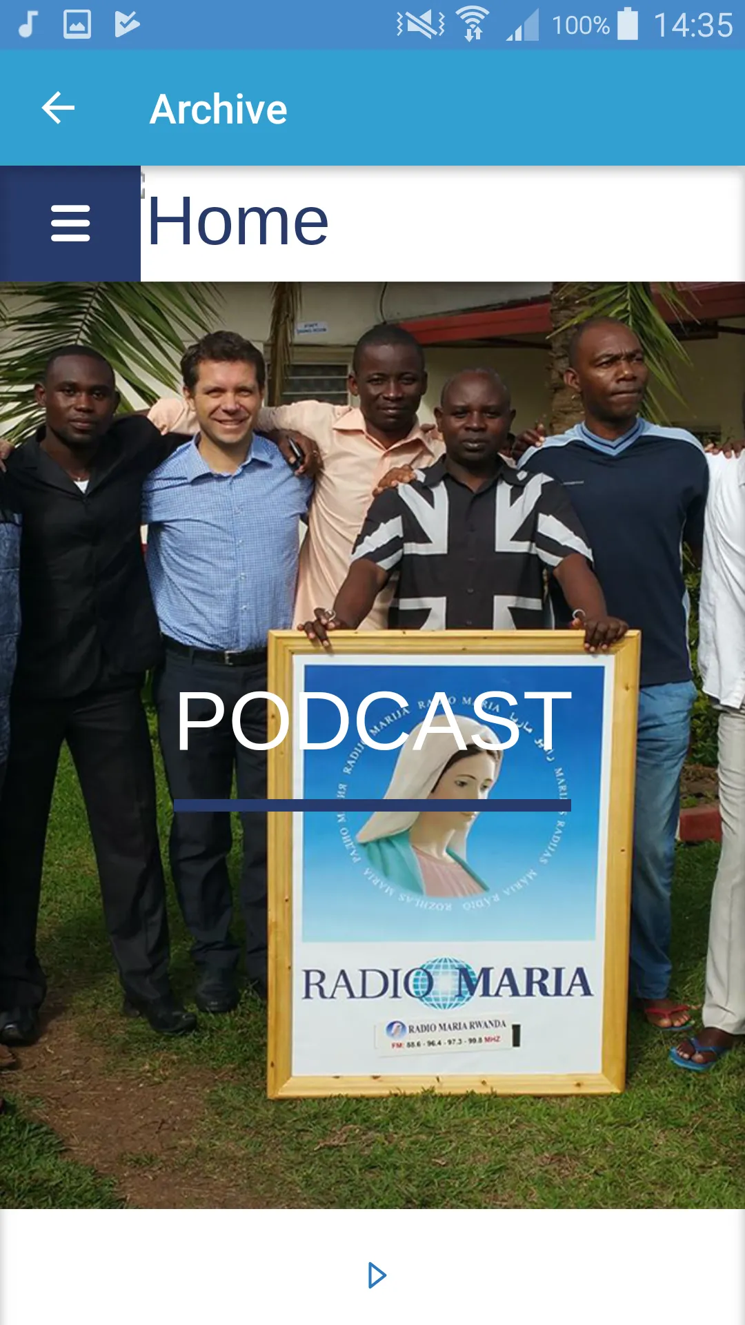 Radio Maria RD Congo | Indus Appstore | Screenshot