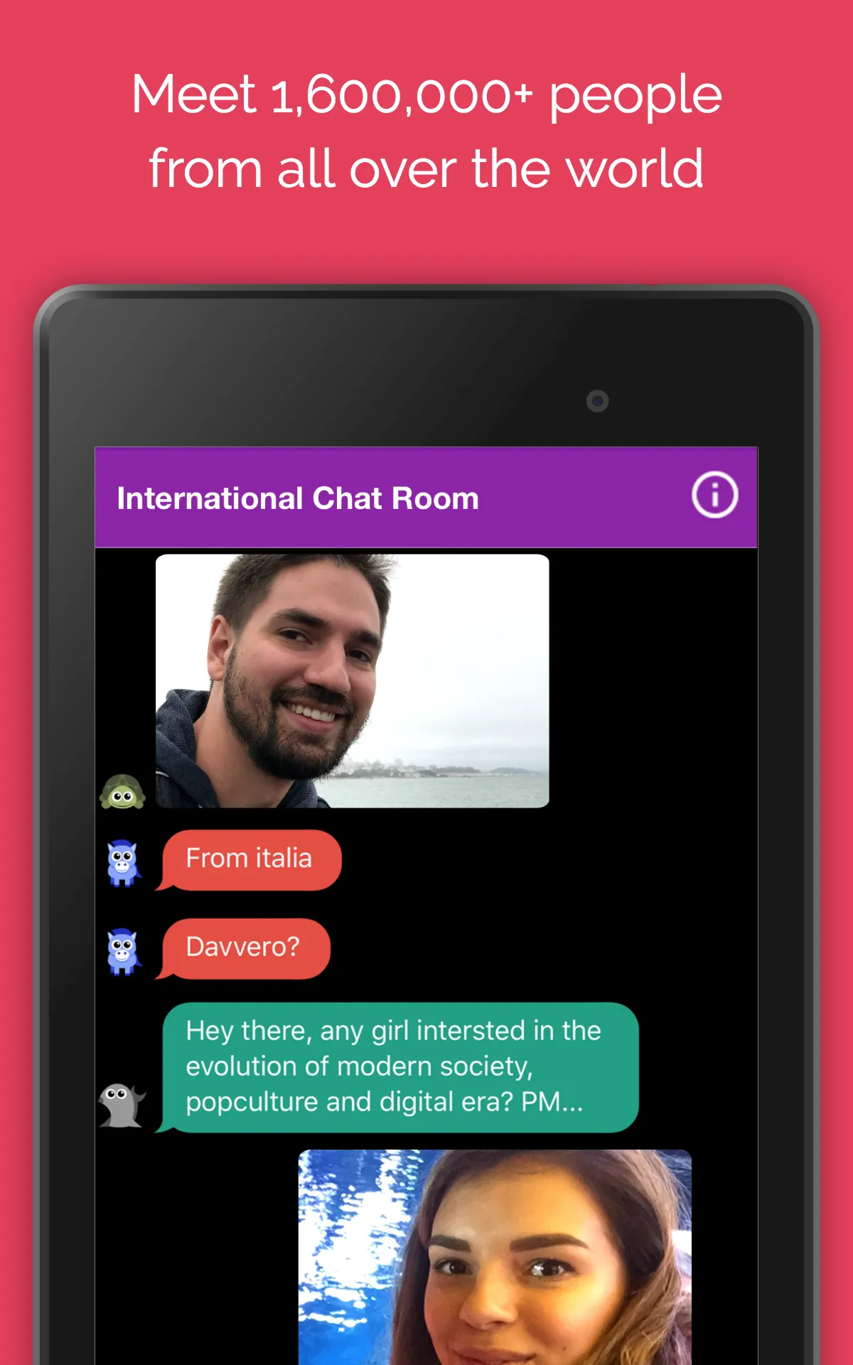 Anonymous Chat Rooms, Dating | Indus Appstore | Screenshot