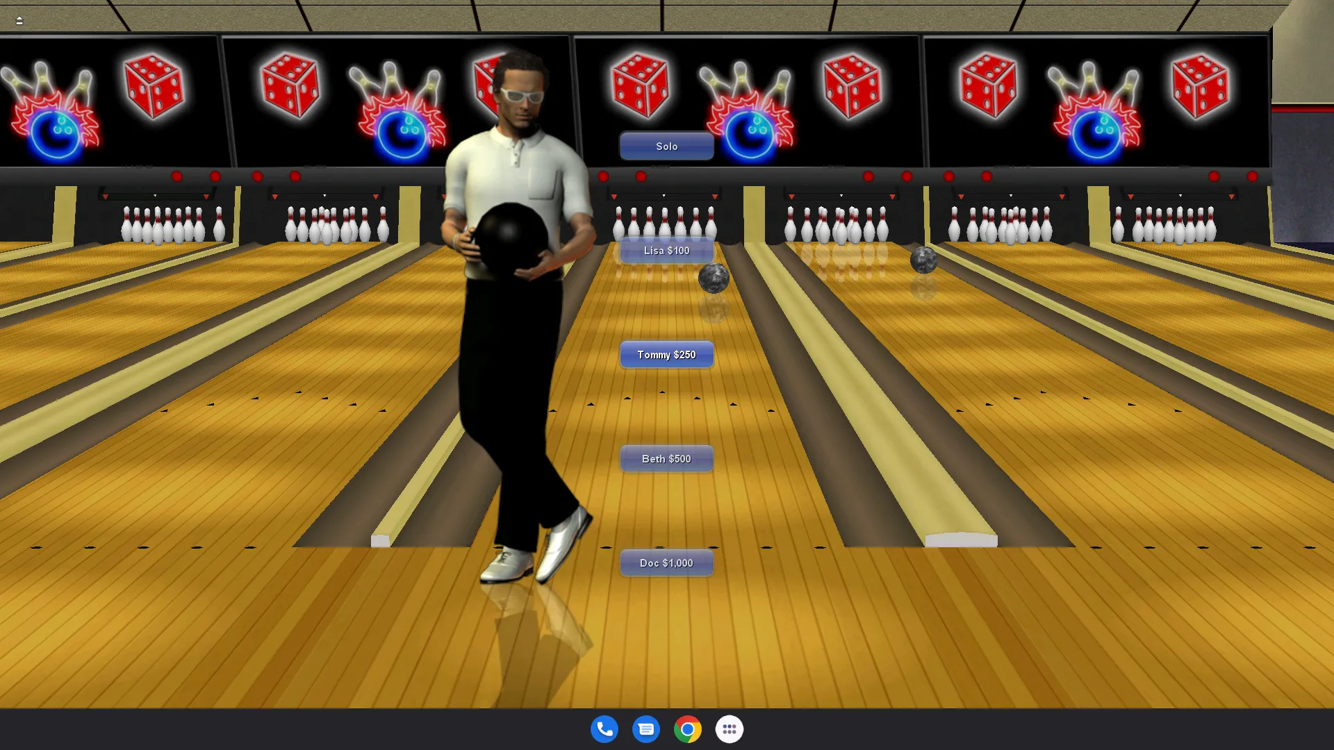 Vegas Bowling Lite | Indus Appstore | Screenshot