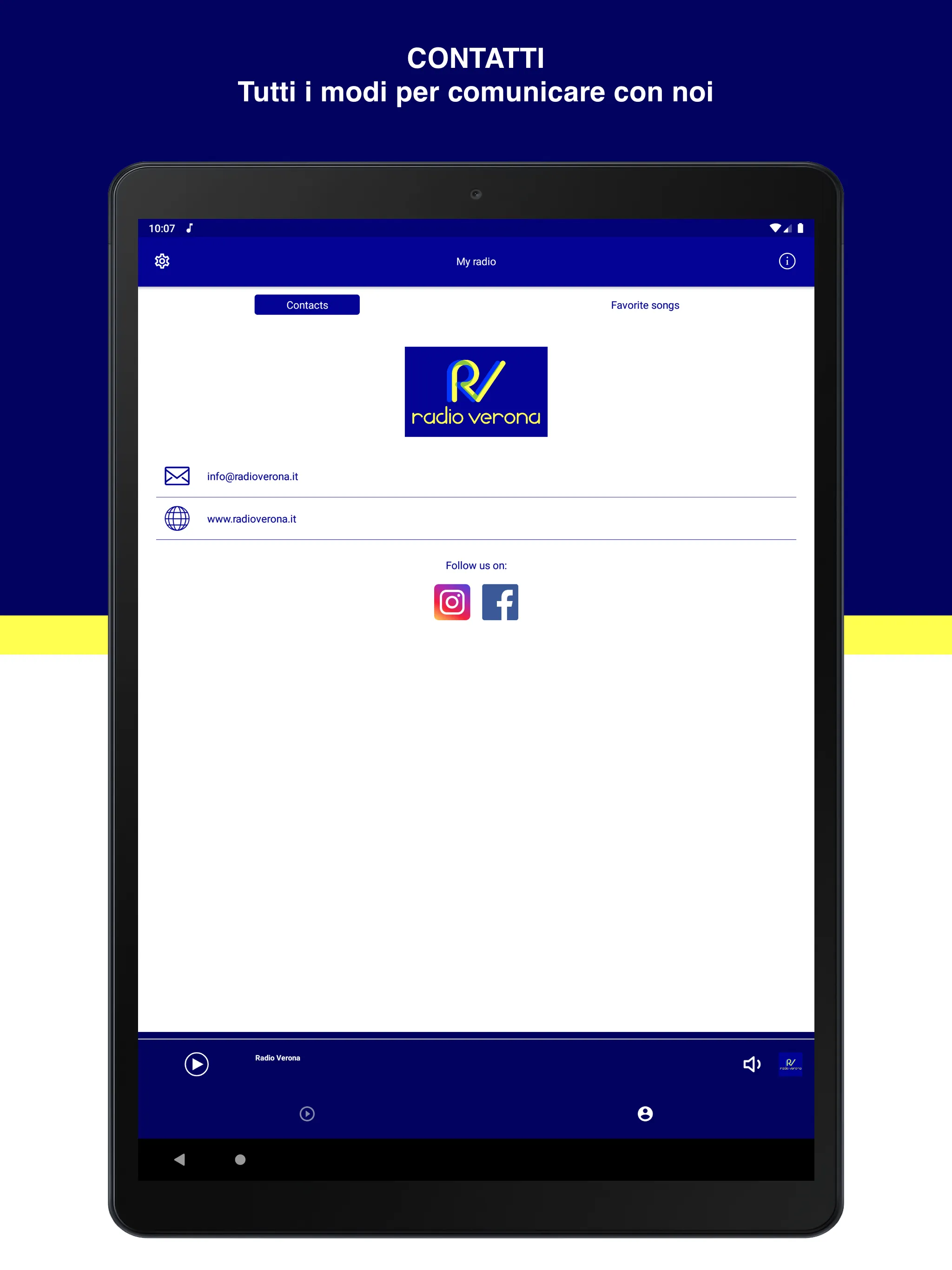 Radio Verona | Indus Appstore | Screenshot