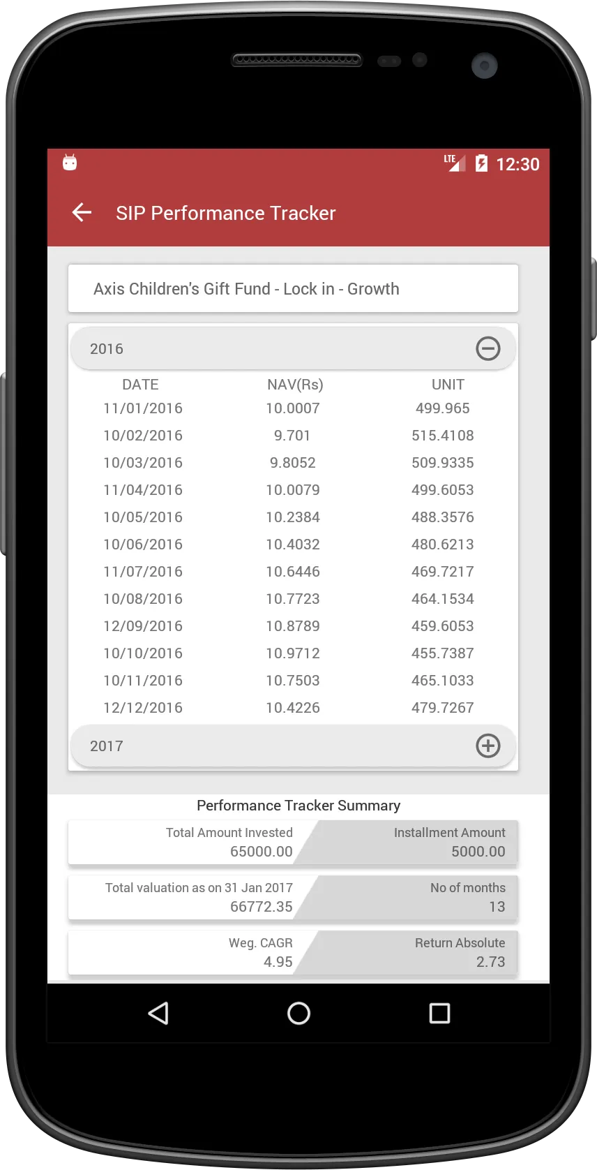 Value Wealth Client Desk | Indus Appstore | Screenshot