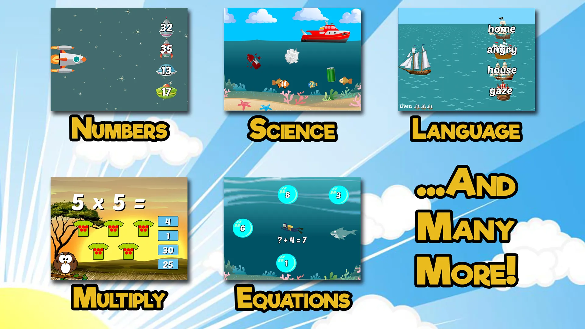 Second Grade Learning Games | Indus Appstore | Screenshot
