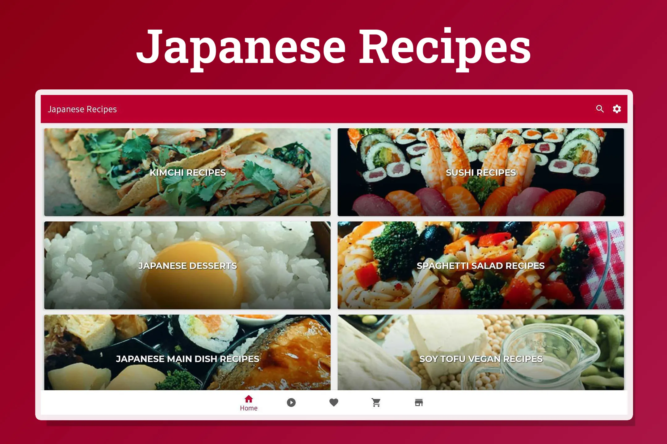 Japanese Recipes | Indus Appstore | Screenshot