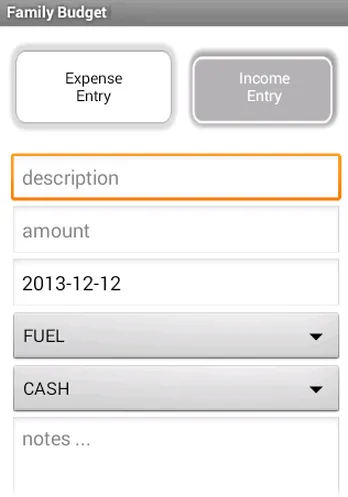 Family Expenses | Indus Appstore | Screenshot