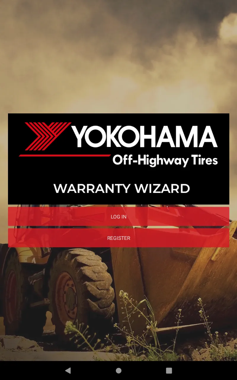 Yokohama OHT Warranty Wizard | Indus Appstore | Screenshot